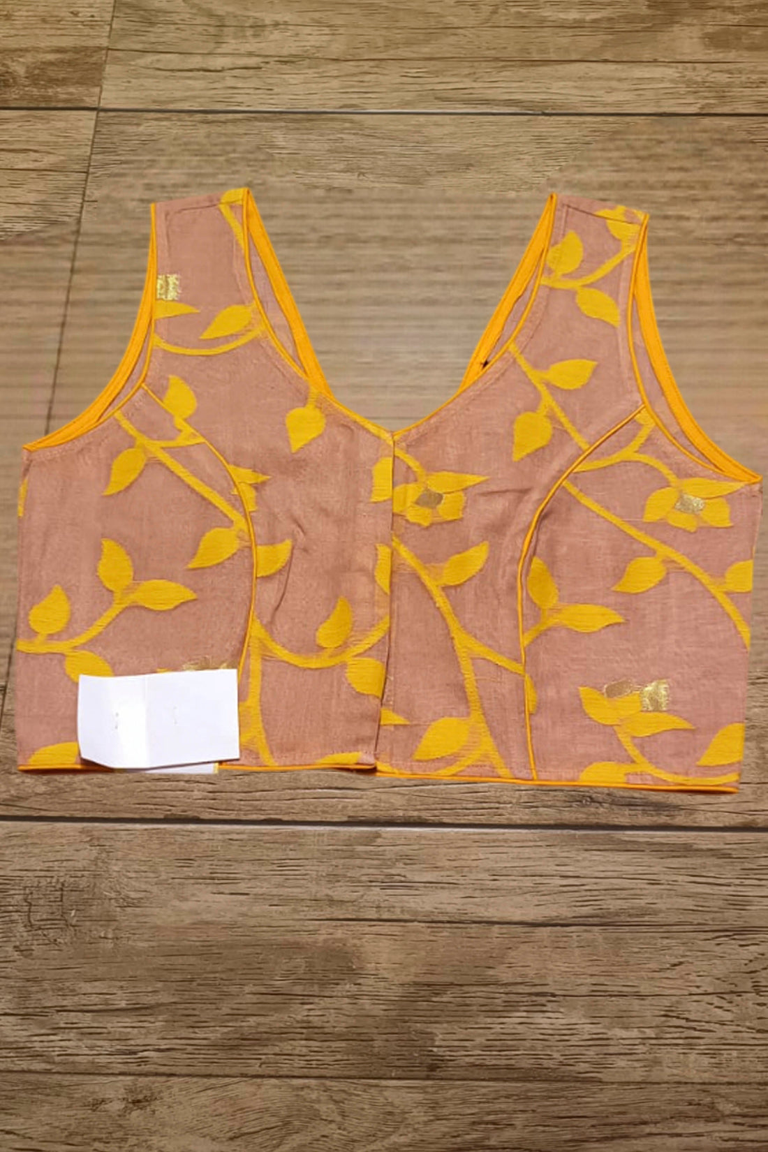 Sleeveless Rasham Jamdani Blouse SN2025WP027