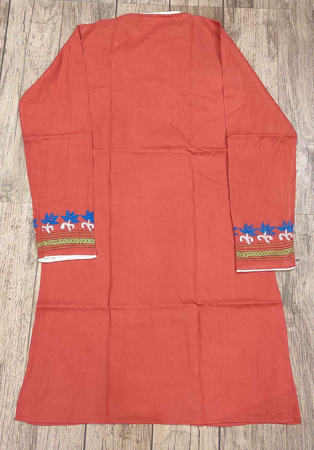 Cotton Kantha Stitch (Hand Embroidery) Panjabi SN2023WPCK466