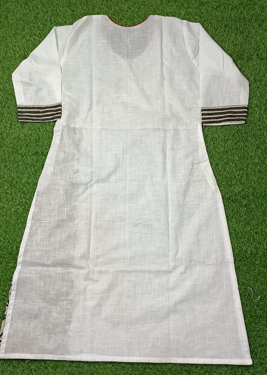 Pure Cotton Kantha stitch patch Kurti SN2023WPCK97