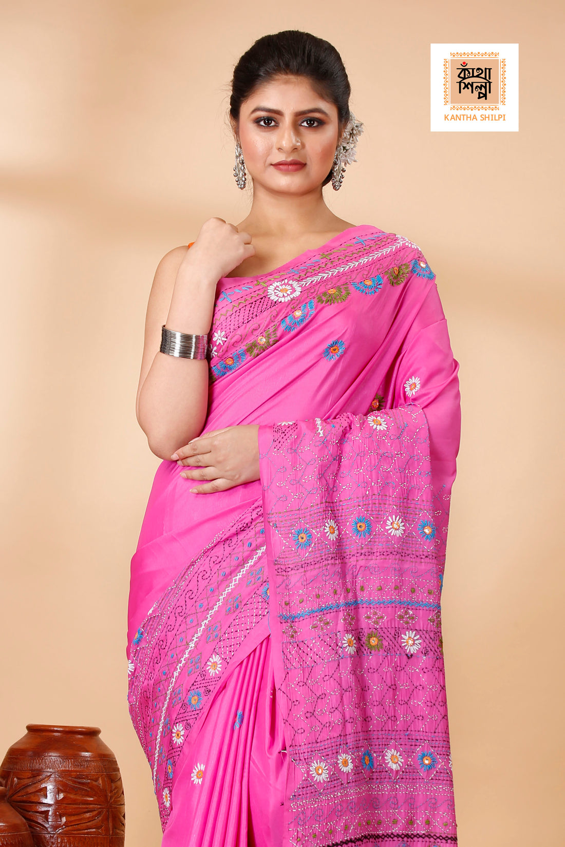 Bangalore Silk Lambani Stitch Saree SN202521940