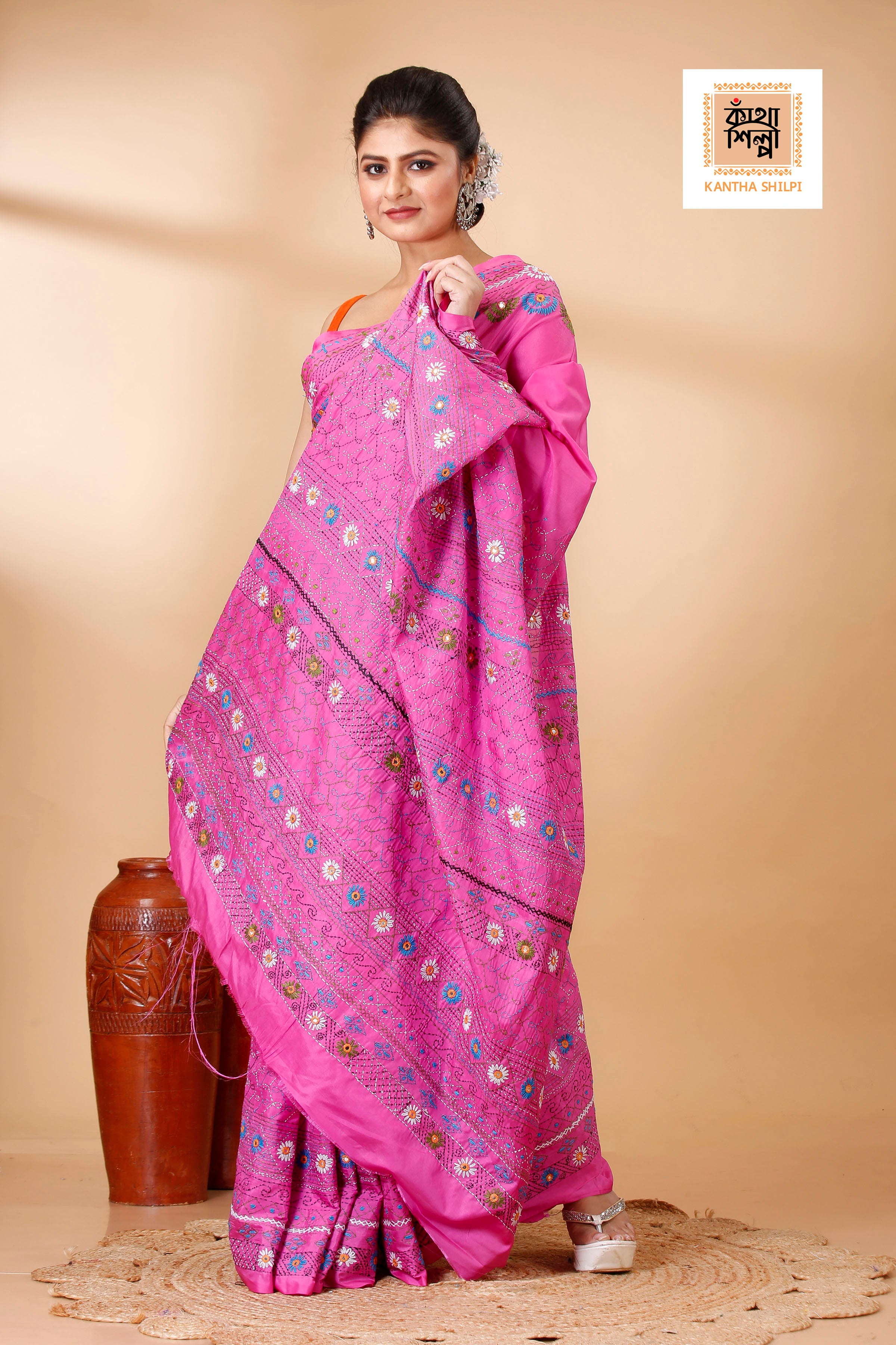 Bangalore Silk Lambani Stitch Saree SN202521940