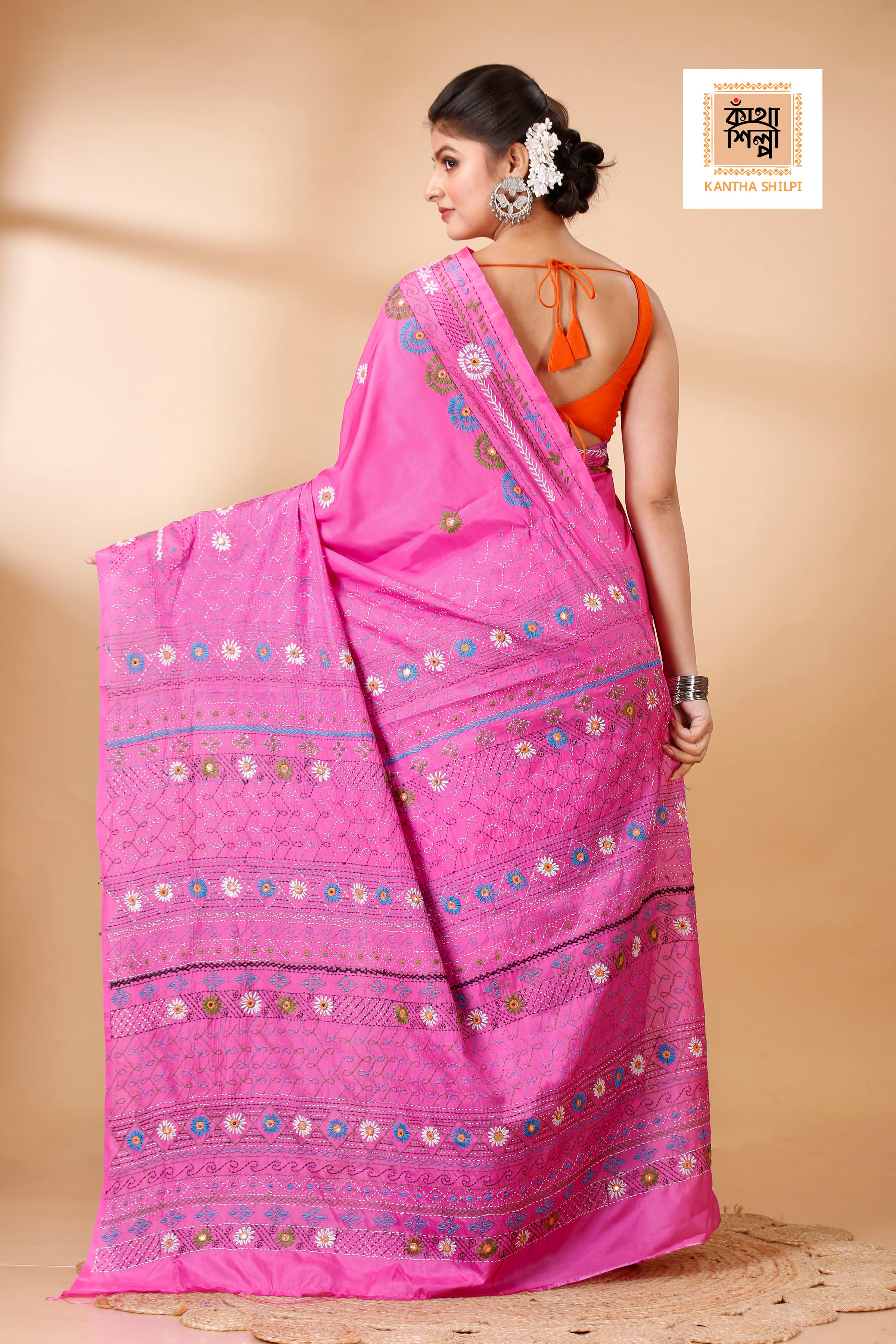 Bangalore Silk Lambani Stitch Saree SN202521940