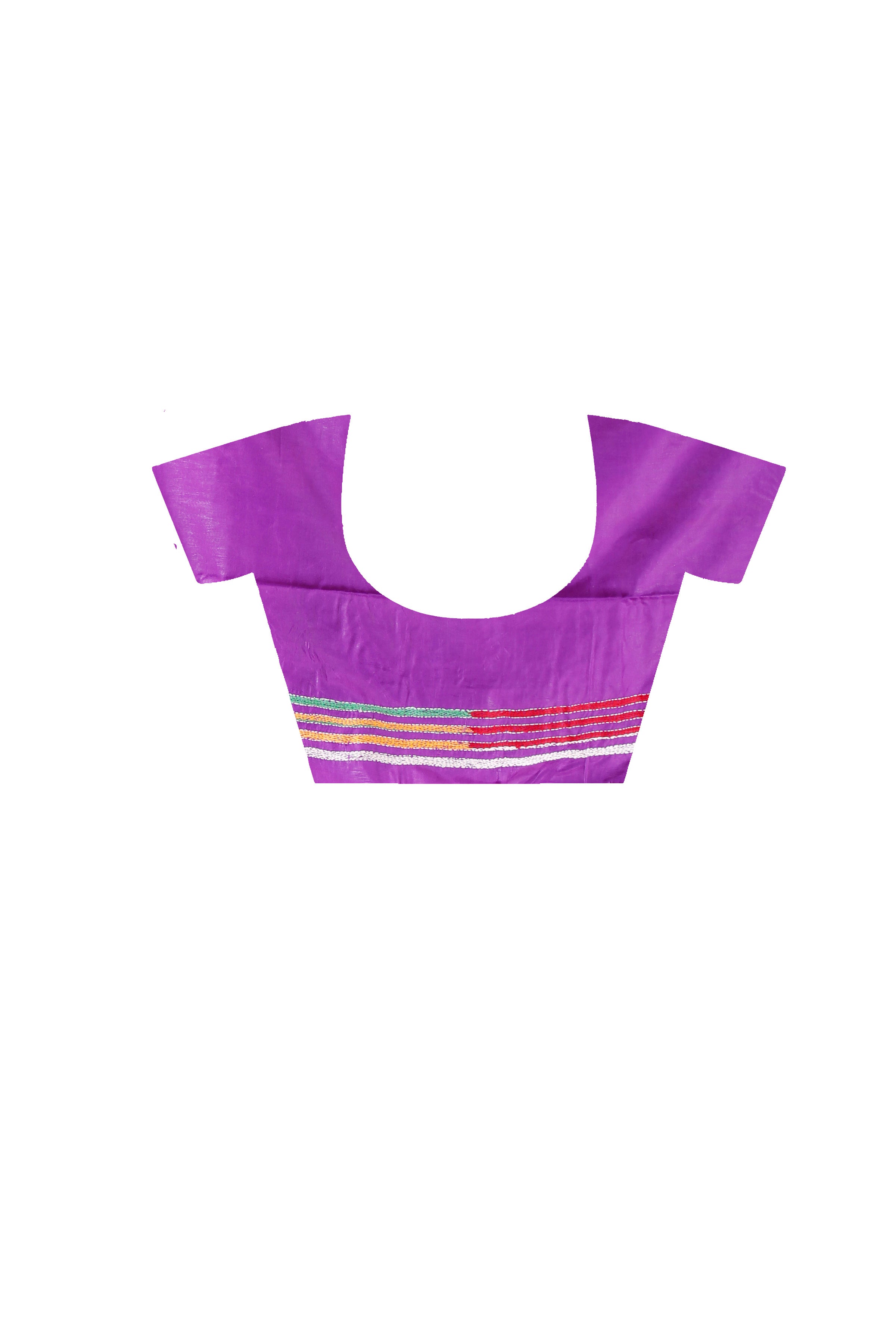 Bangalore Silk Kantha Stitch Saree SN202522117