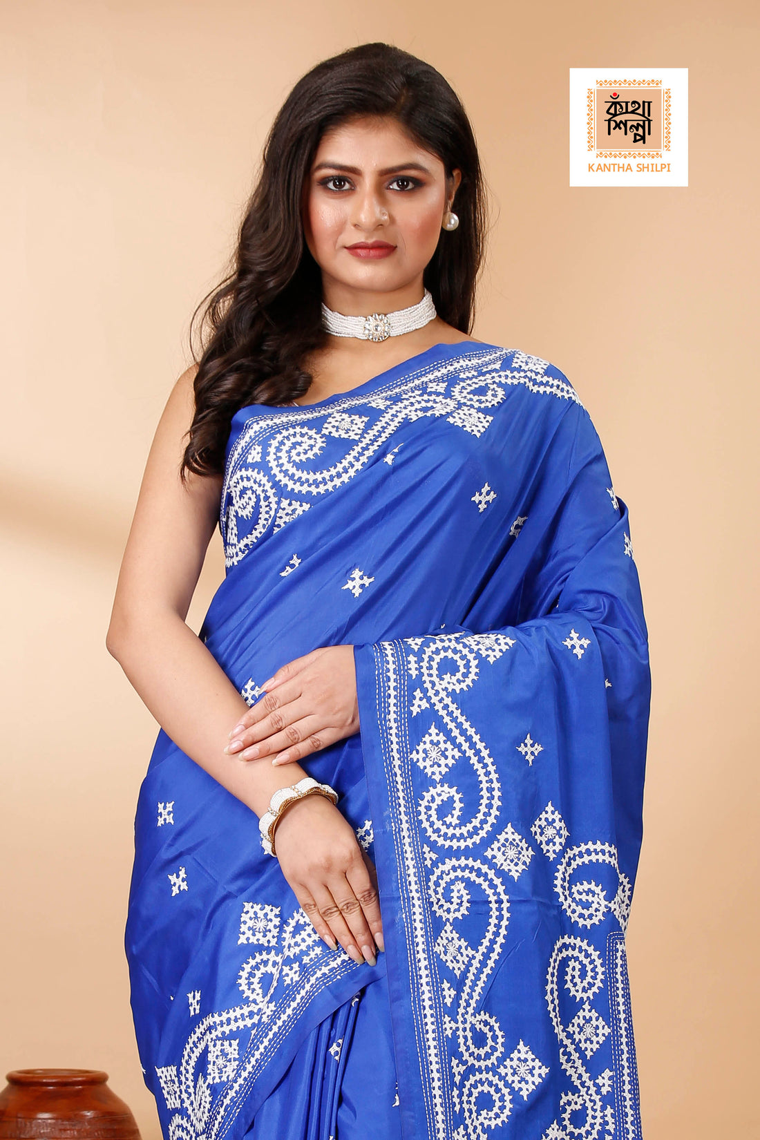 Bangalore Silk Gujrati Stitch Saree SN202522453
