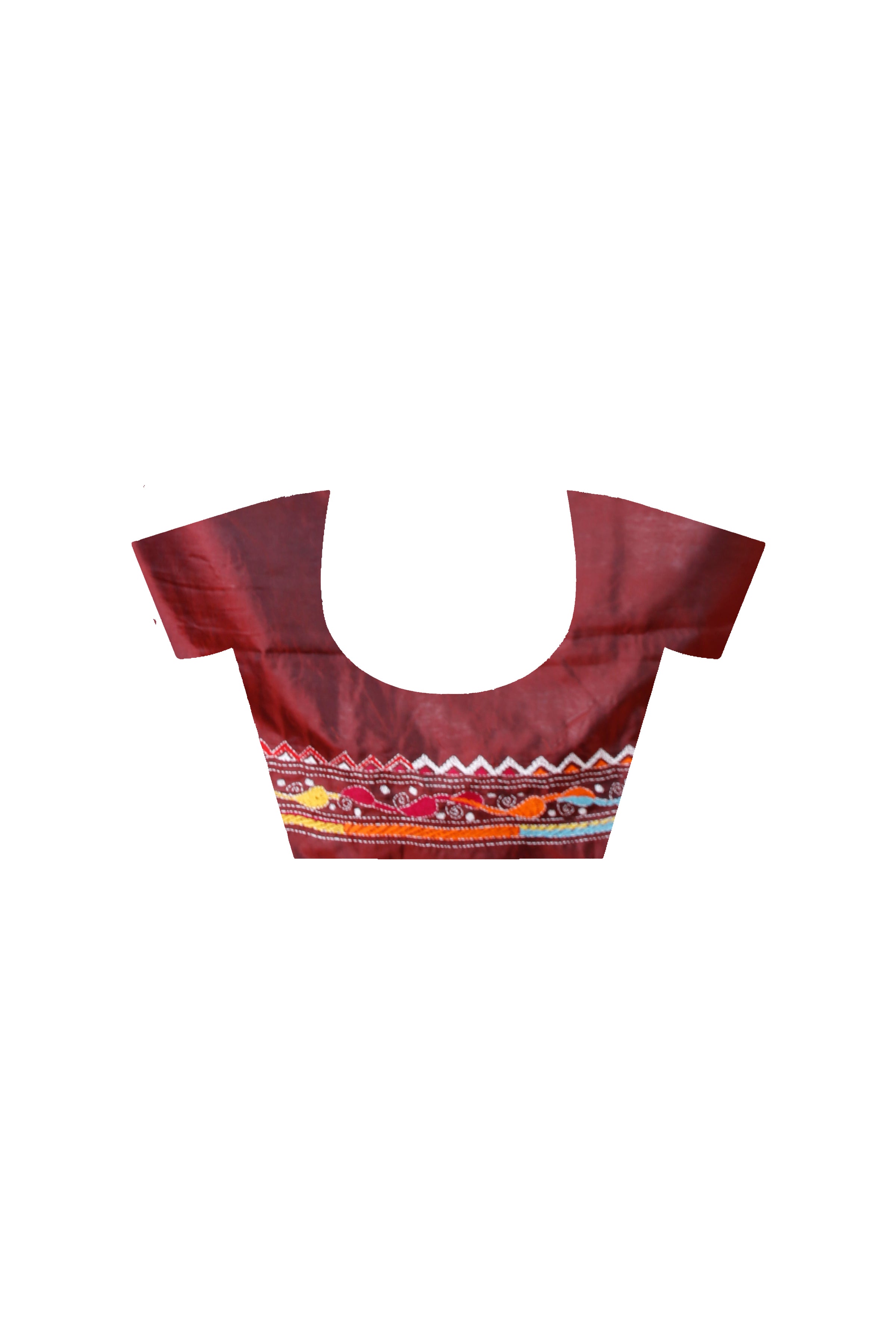 Bangalore Silk Kantha Stitch Saree SN202522465