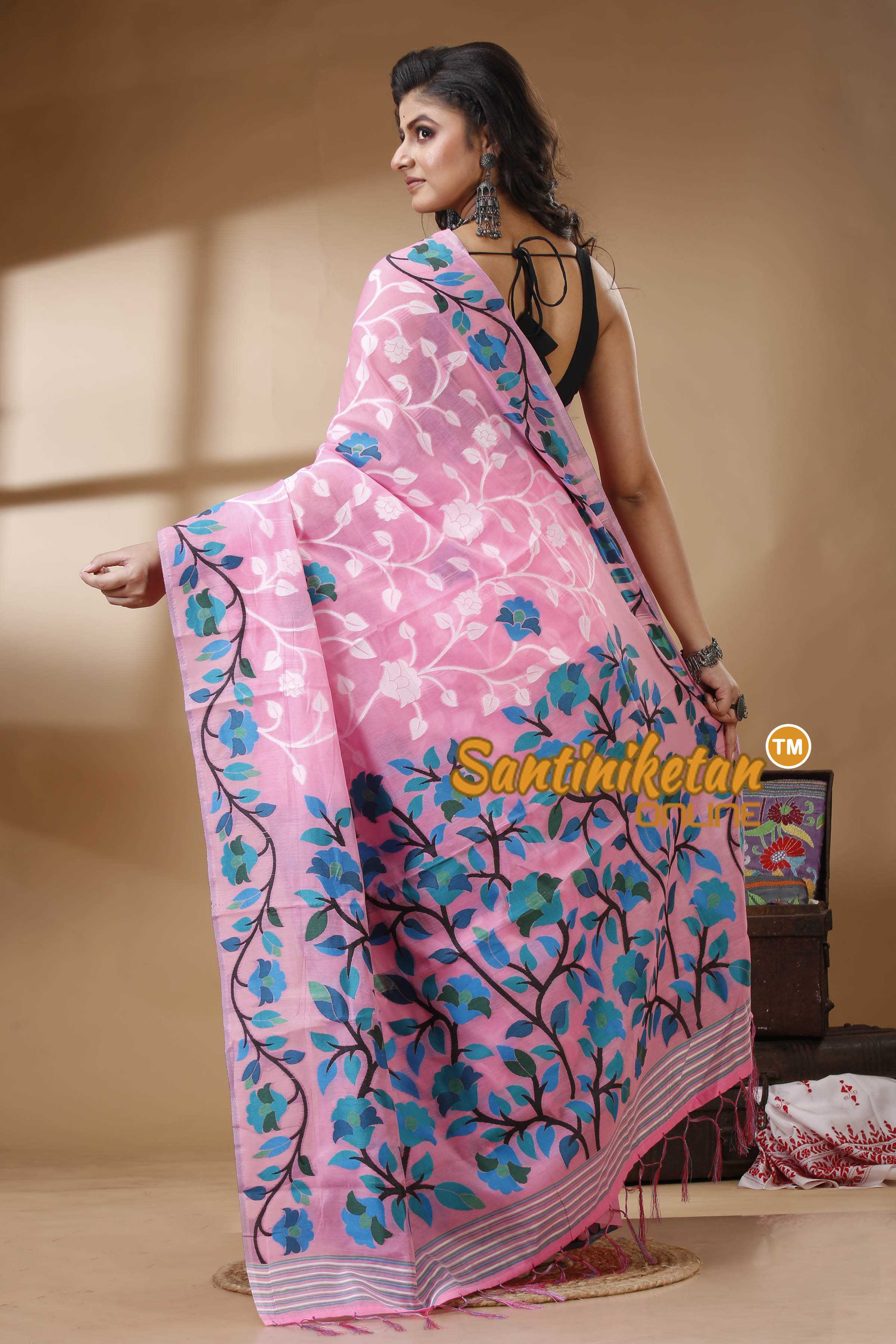 Muga Cotton Jamdani Saree SN202523249