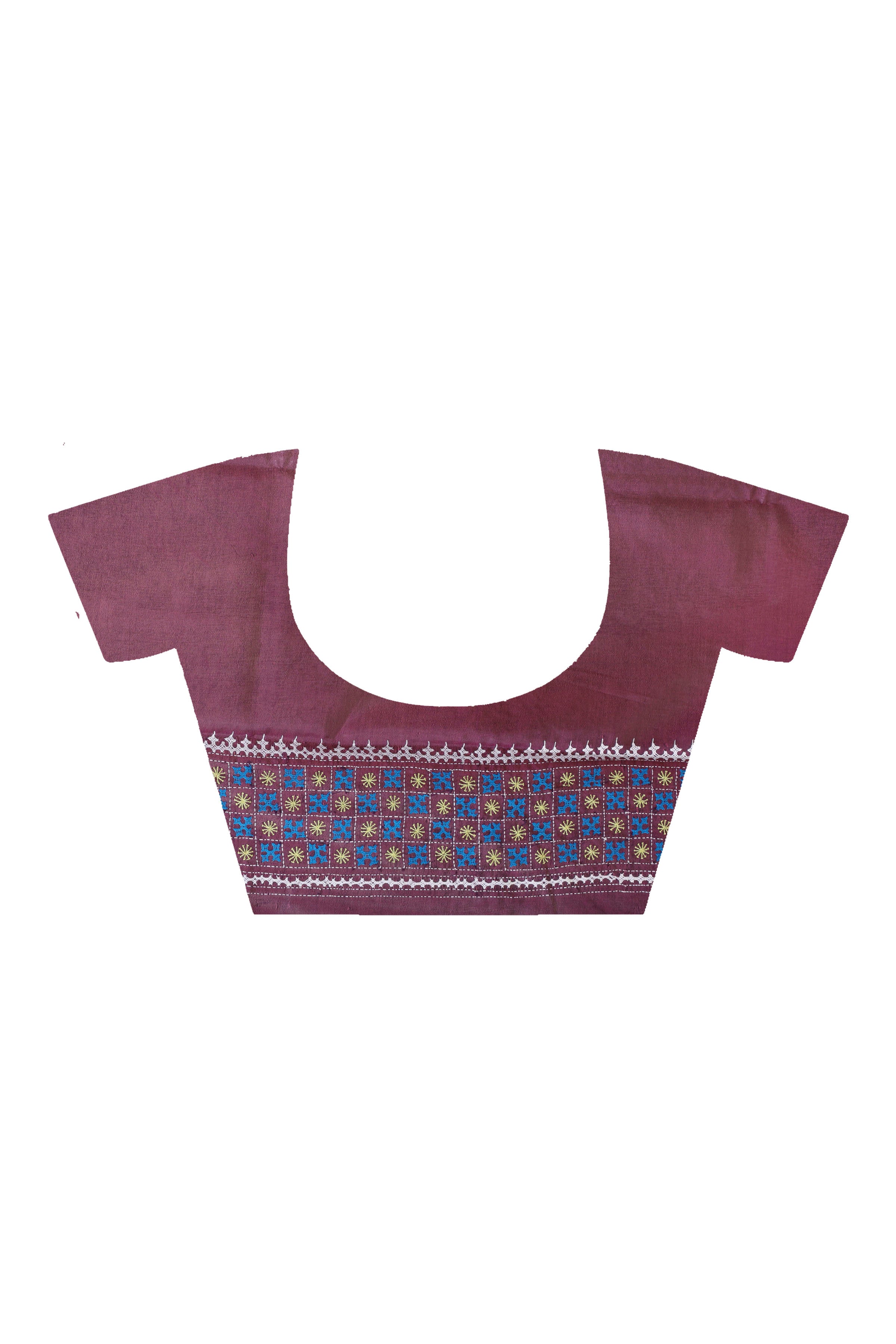 Bangalore Silk Gujrati Stitch Saree SN202523809