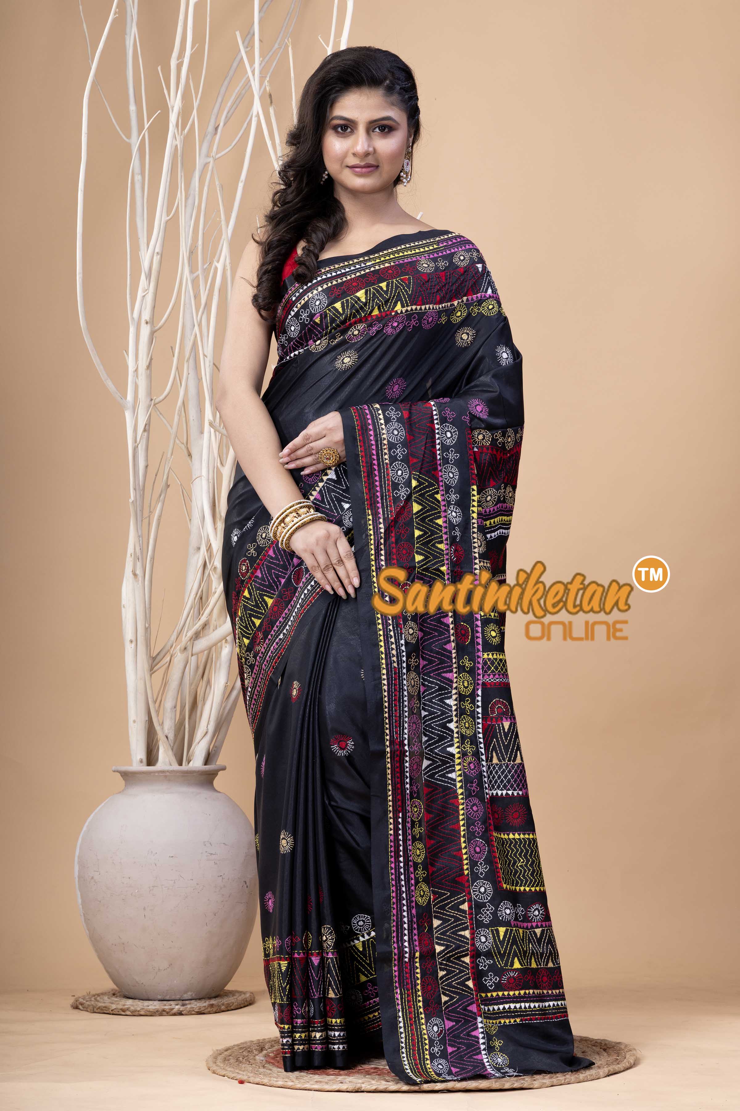 Bangalore Silk Lambani Stitch Saree SN202524053