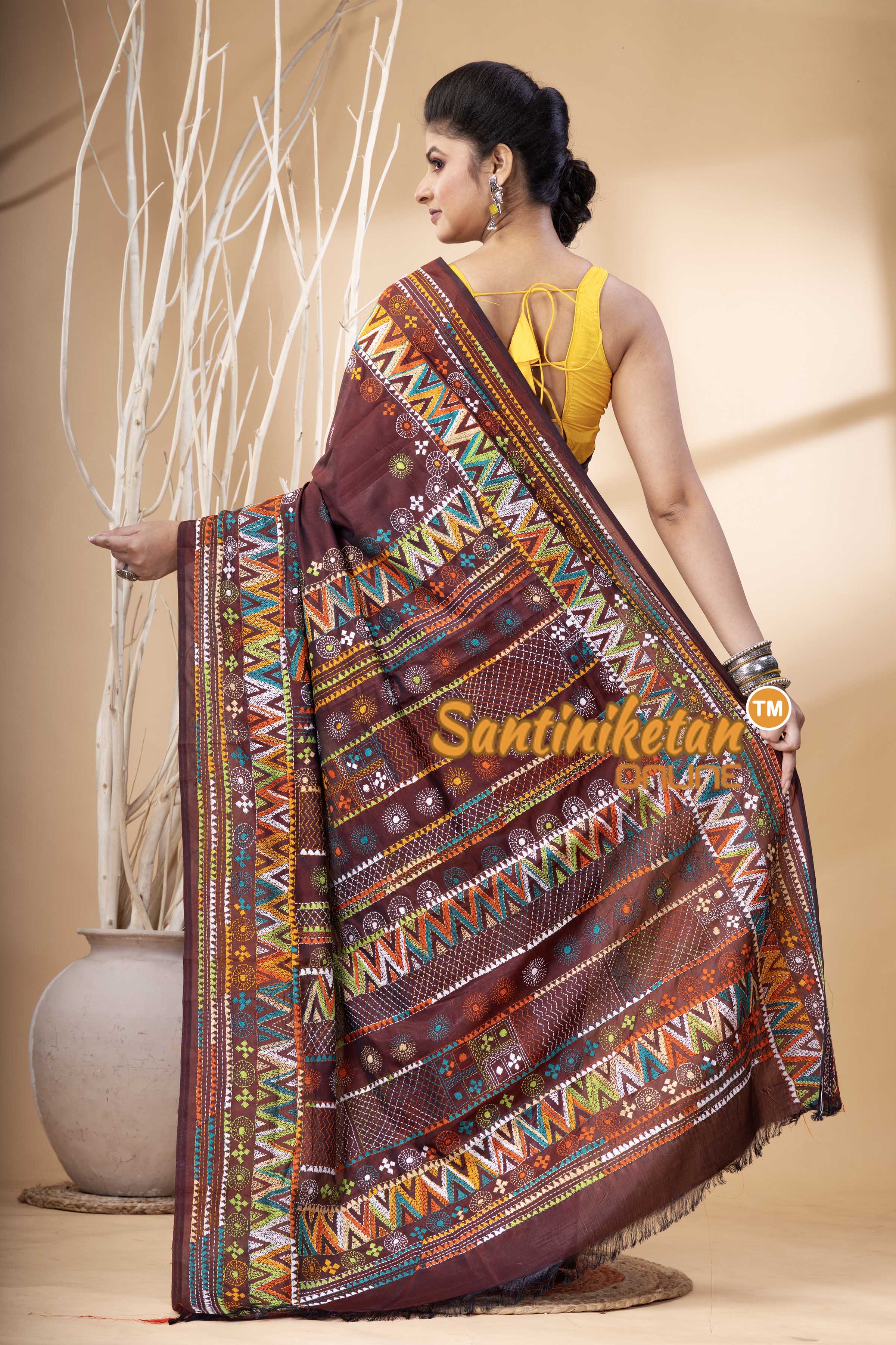 Bangalore Silk Lambani Stitch Saree SN202524227