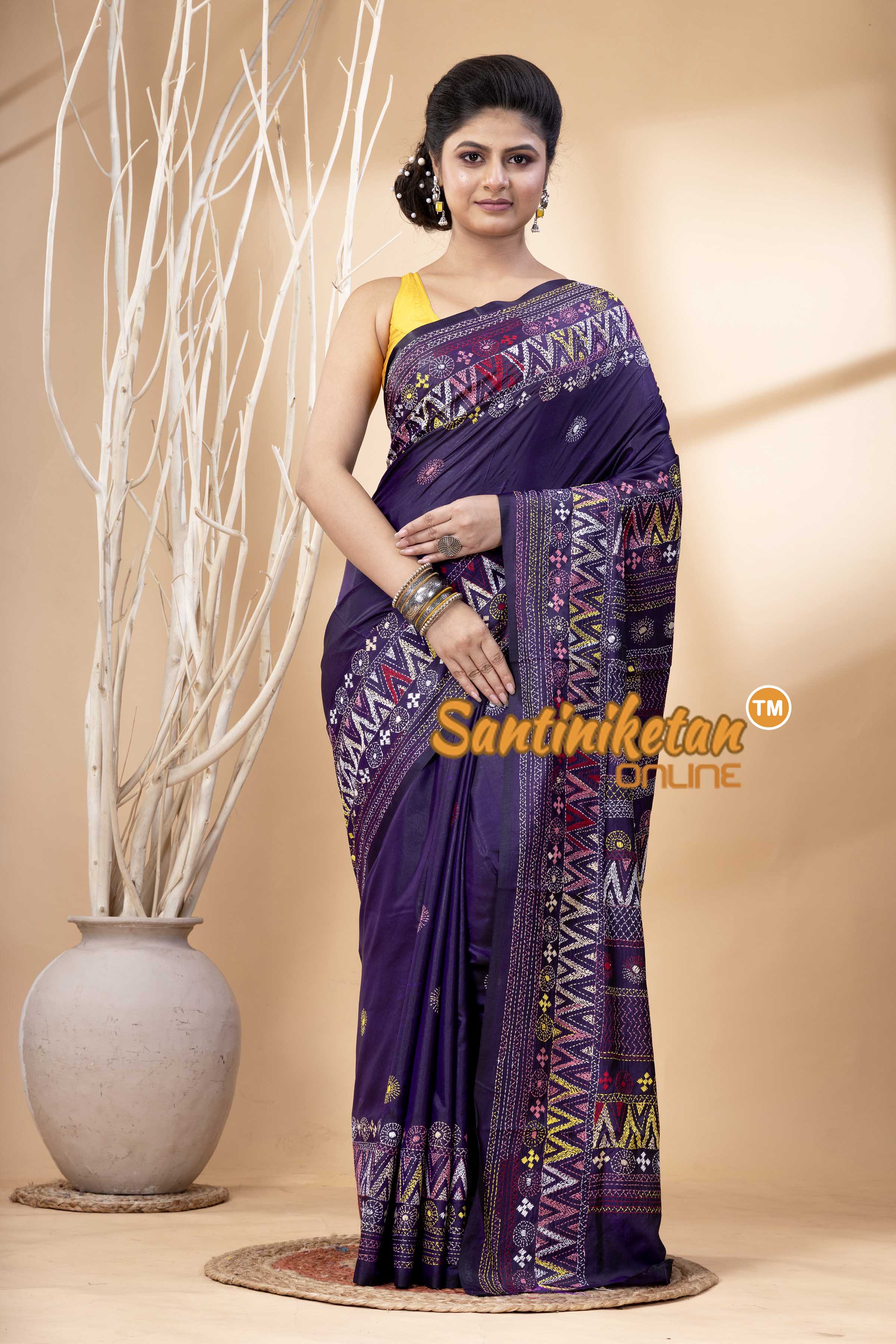 Bangalore Silk Lambani Stitch Saree SN202524310