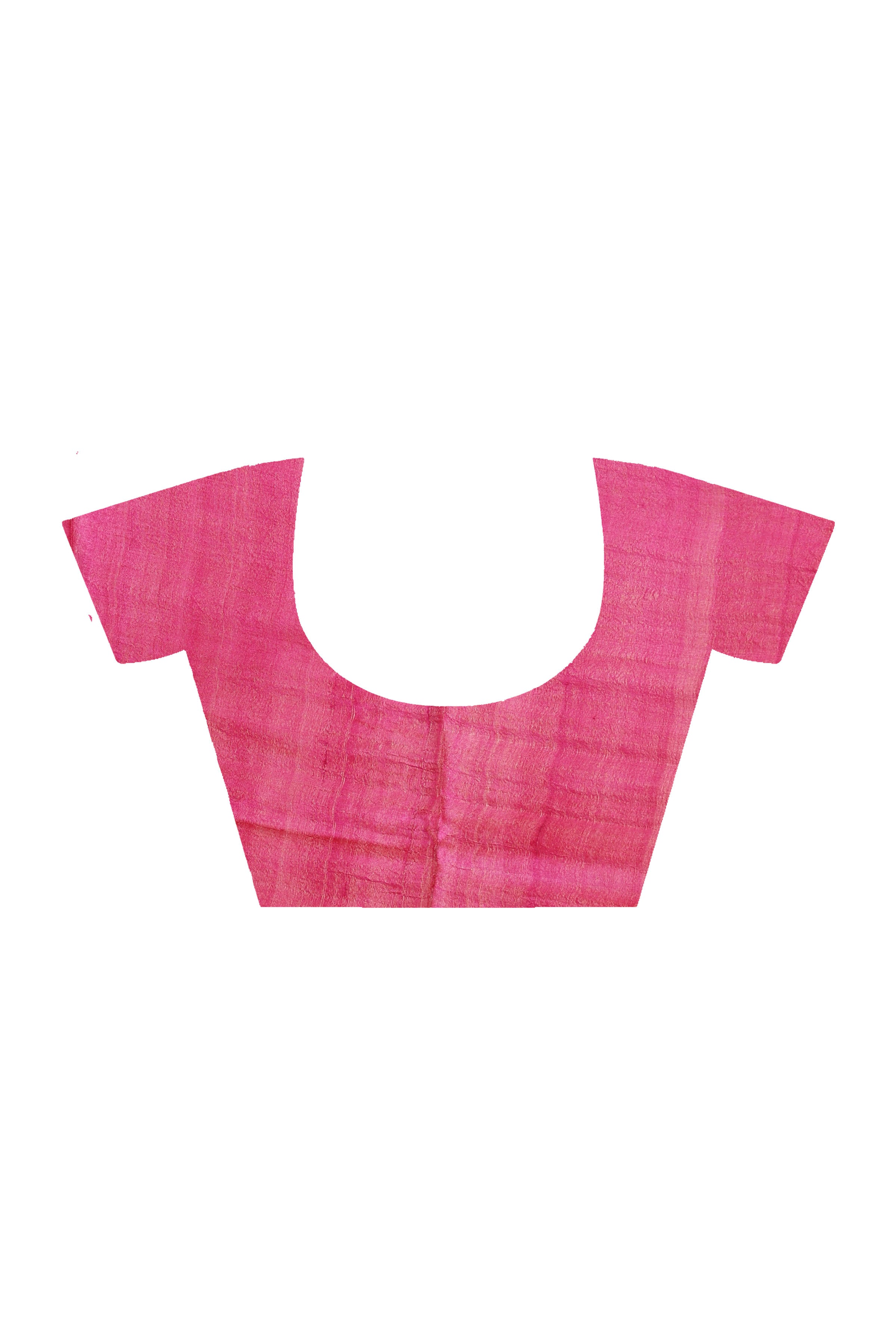 Pure Zari Tussar Hand Block Painted Saree SN202524441