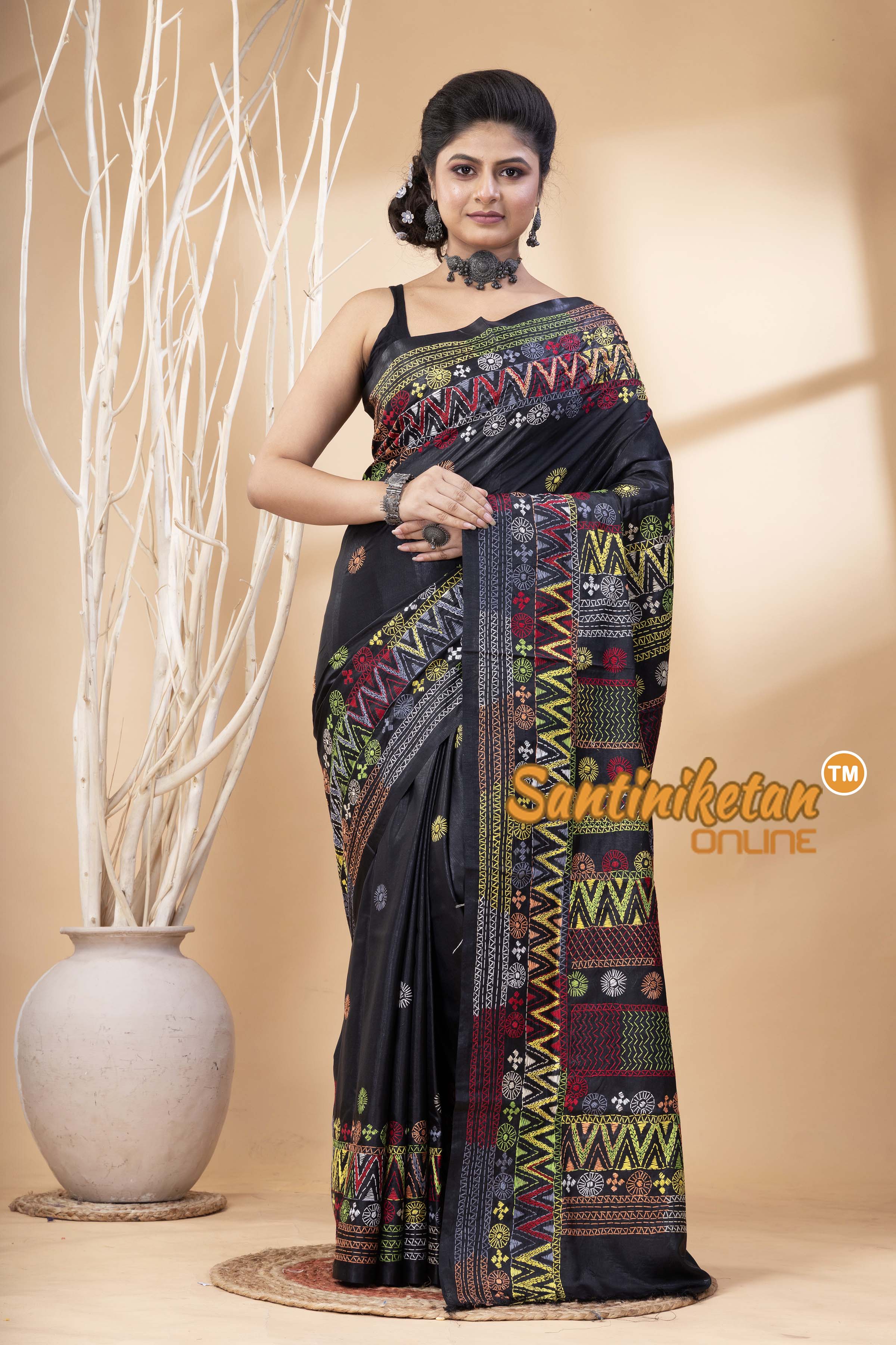 Bangalore Silk Lambani Stitch Saree SN202524734