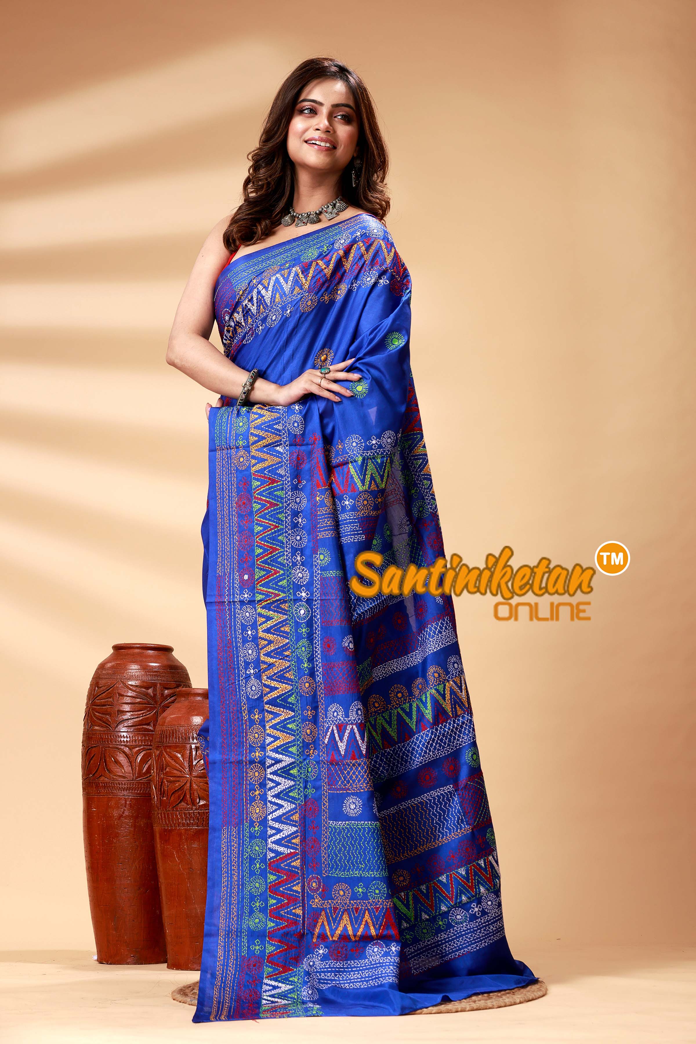 Bangalore Silk Lambani Stitch Saree SN202524815