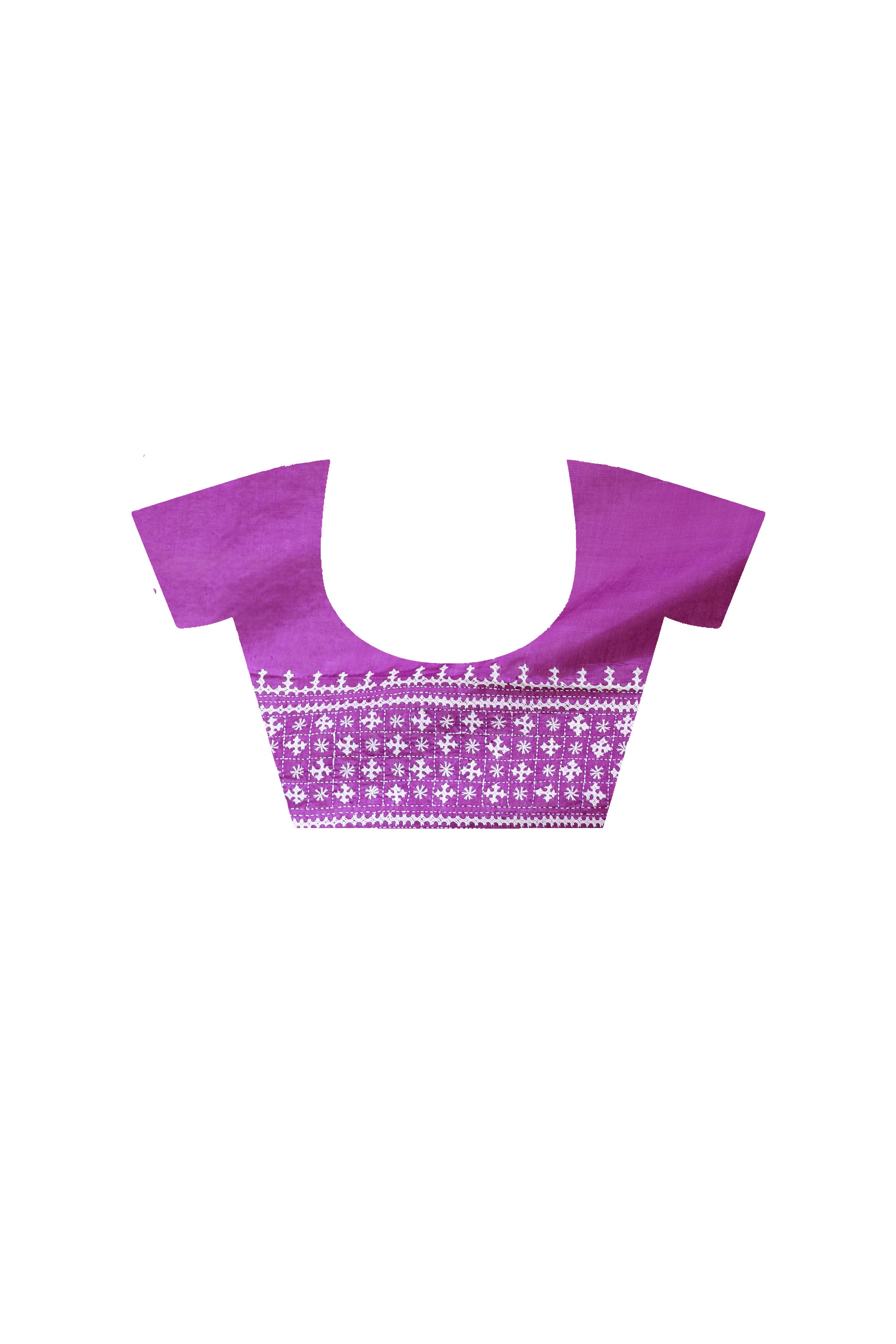 Bangalore Silk Gujrati Stitch Saree SN202525135