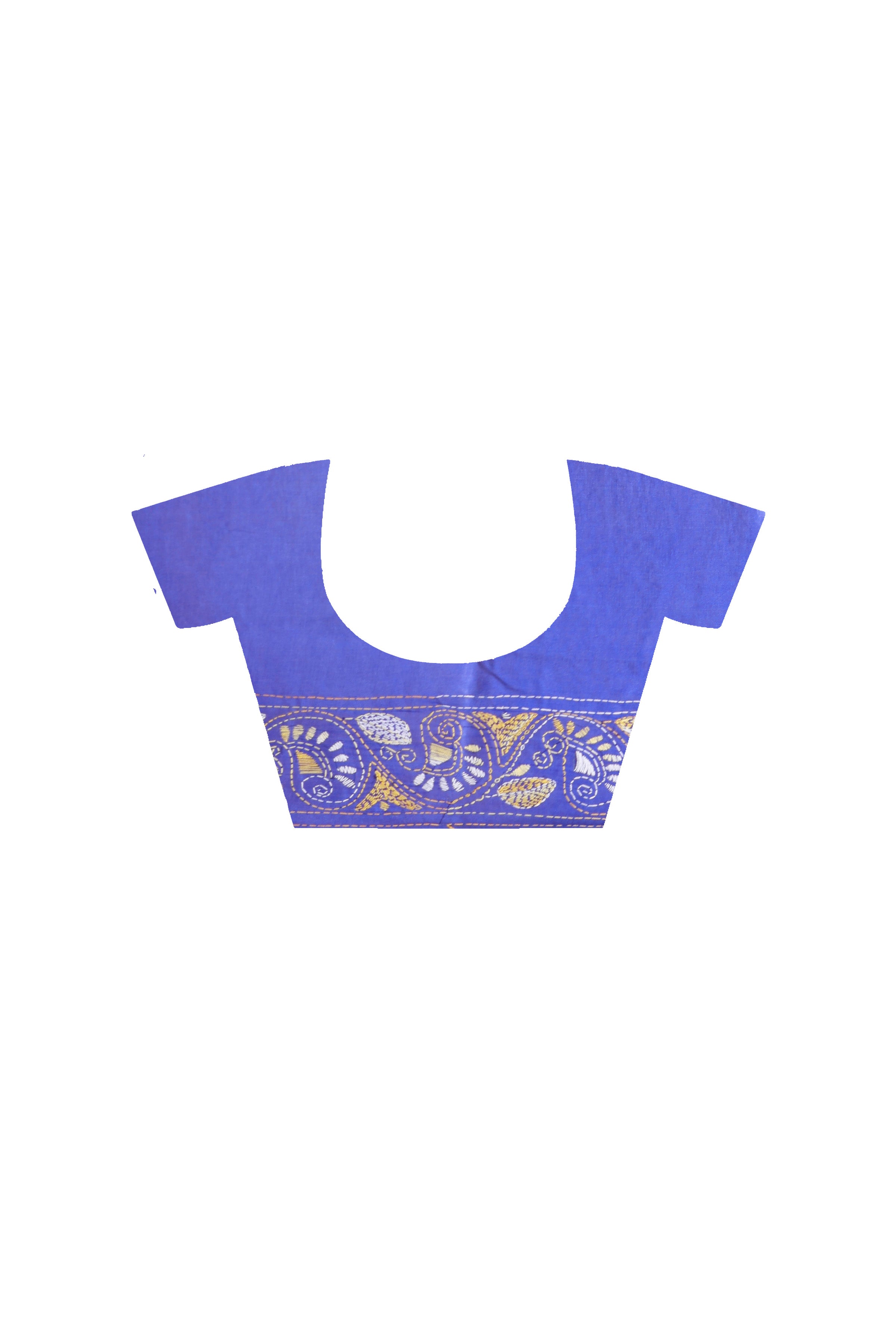 Bangalore Silk Kantha Stitch Saree SN202525243