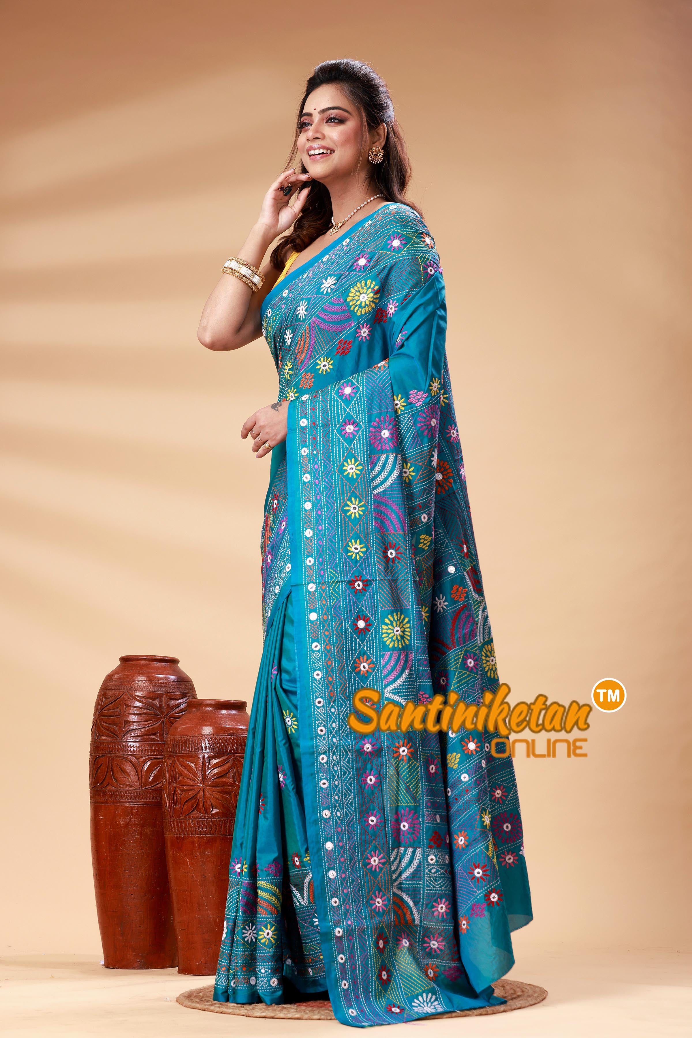 Bangalore Silk Lambani Stitch Saree SN202525250