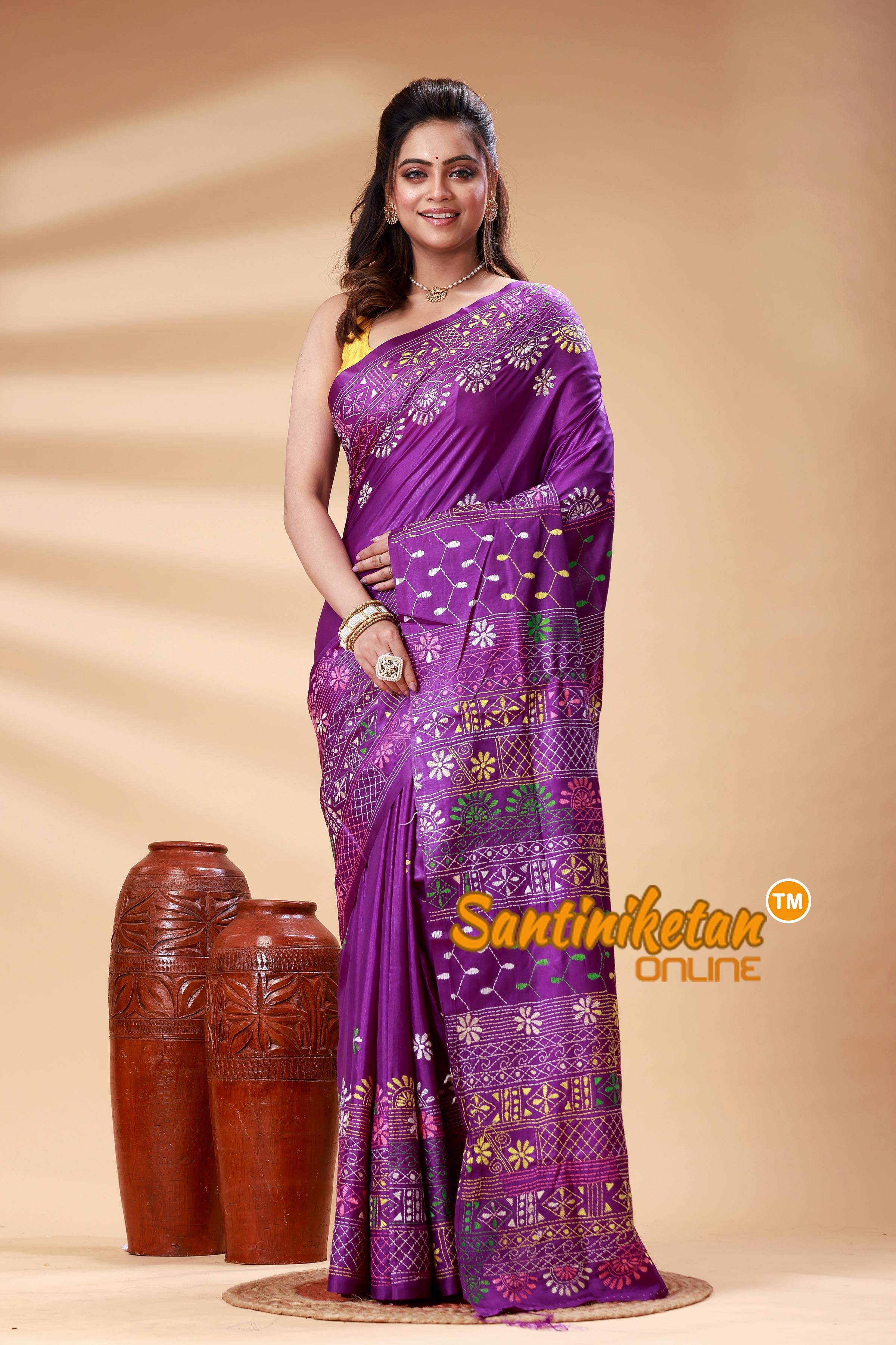 Bangalore Silk Lambani Stitch Saree SN202525261