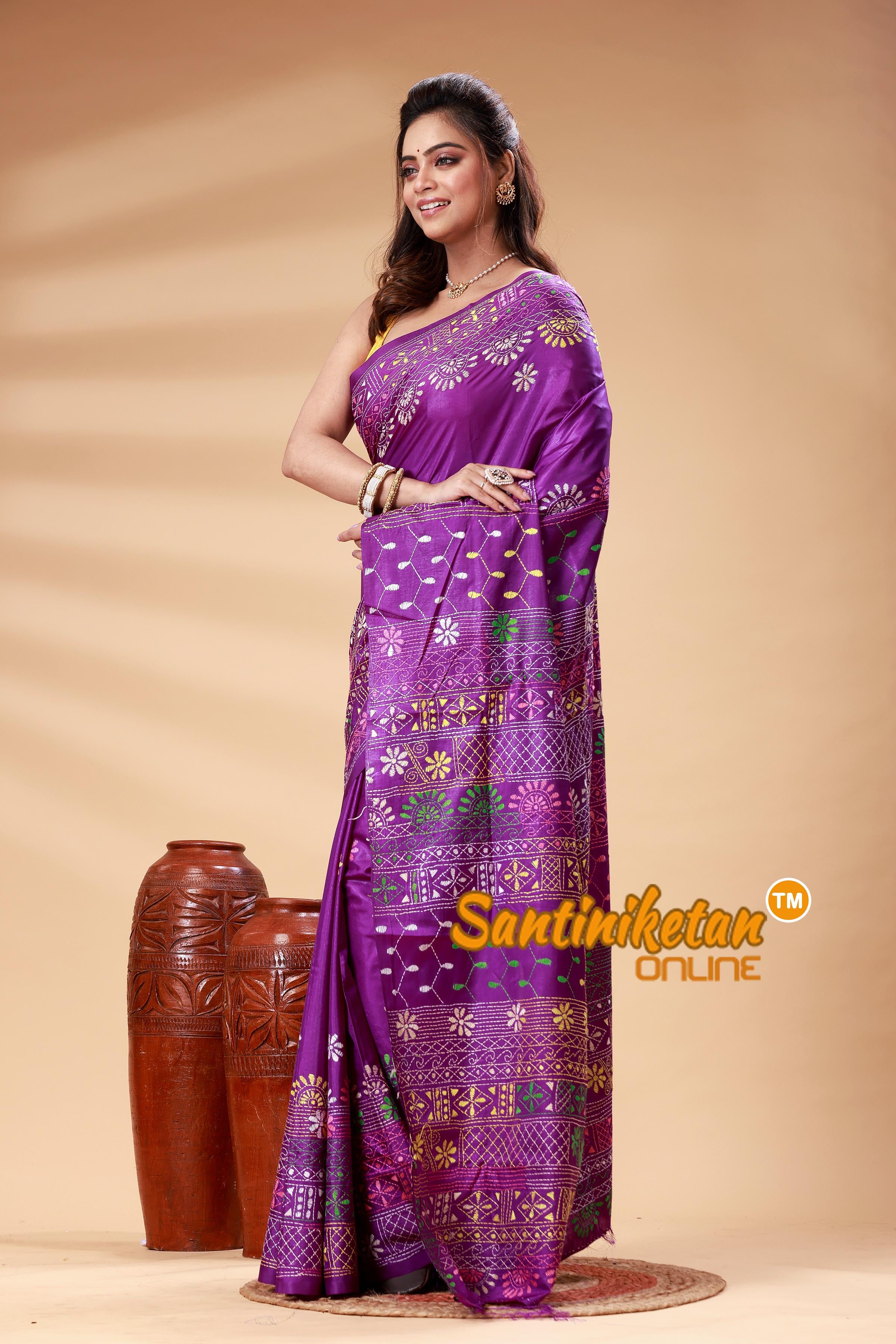 Bangalore Silk Lambani Stitch Saree SN202525261