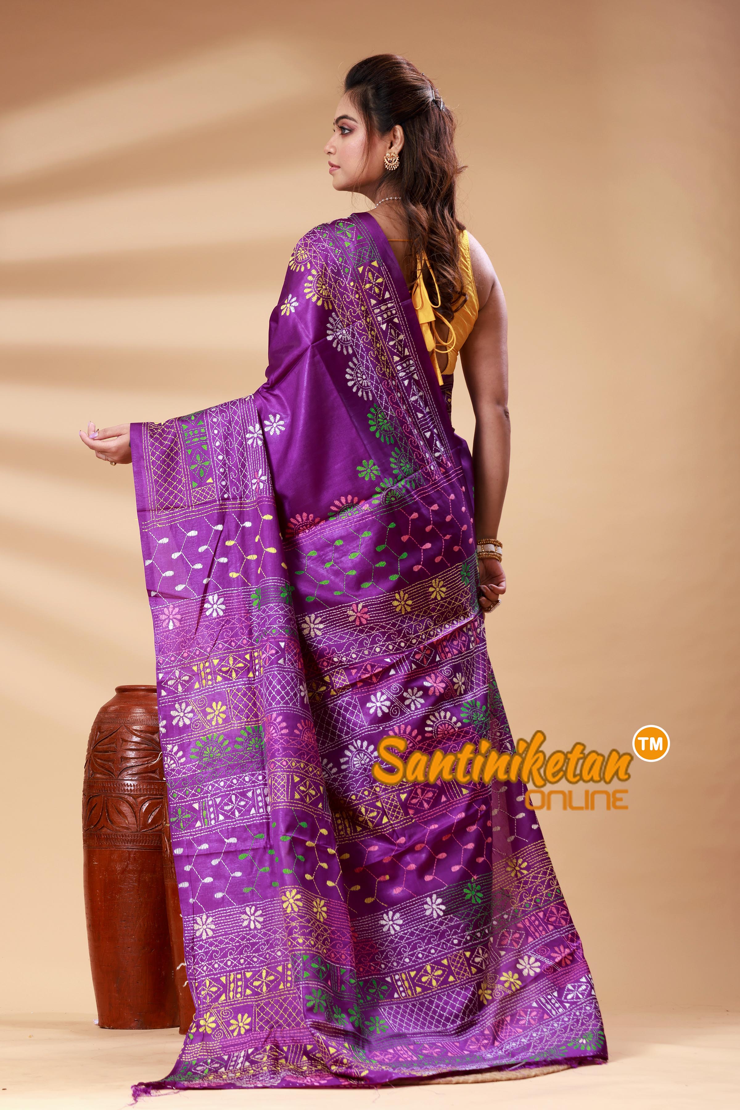 Bangalore Silk Lambani Stitch Saree SN202525261