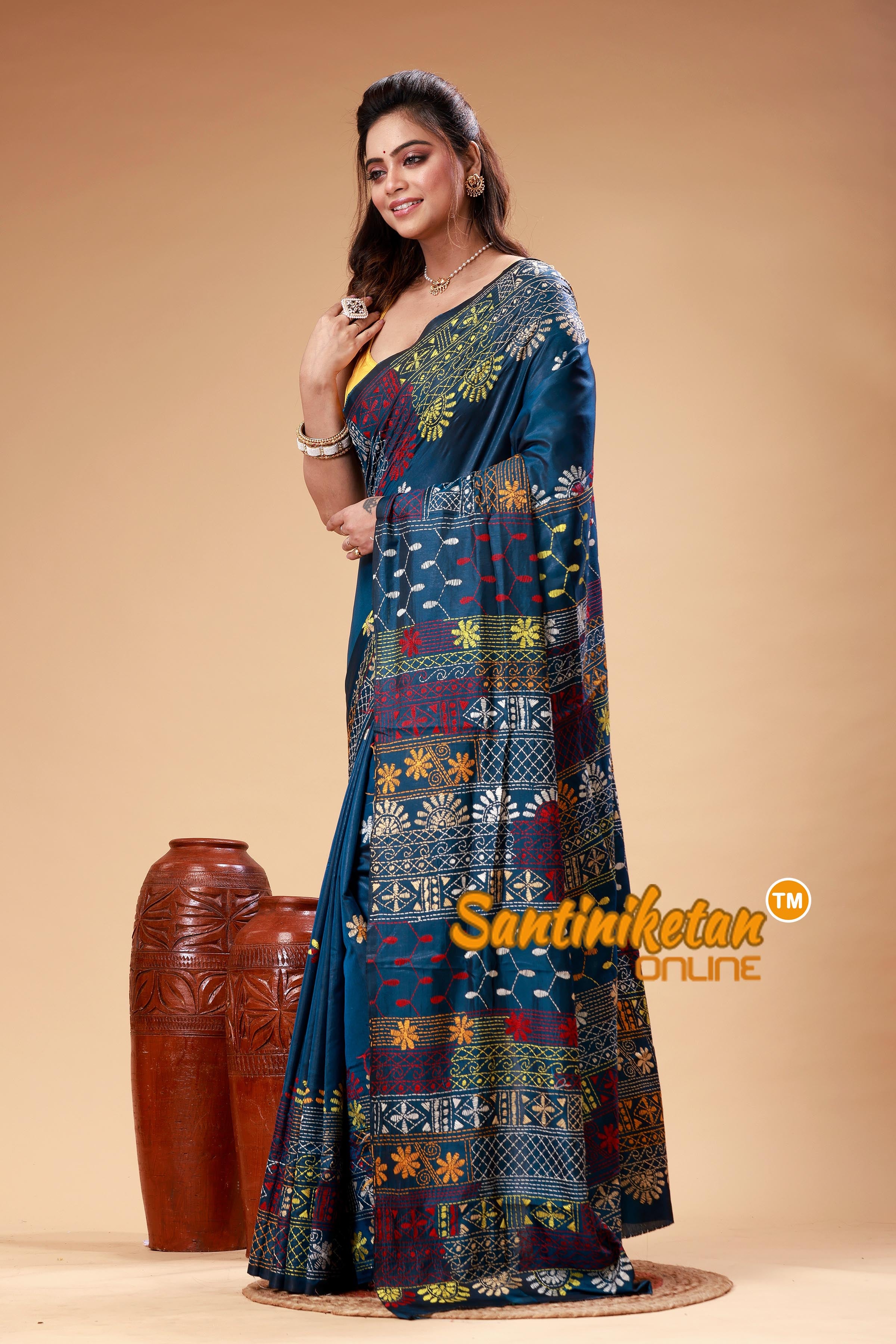 Bangalore Silk Lambani Stitch Saree SN202525279
