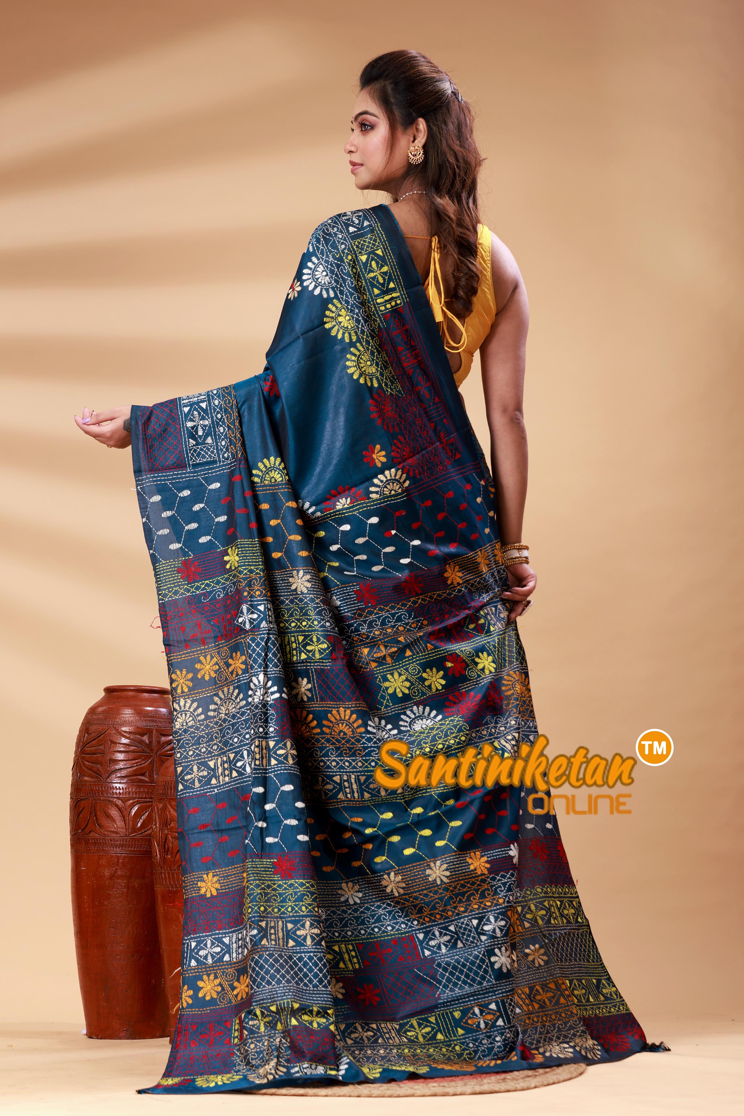 Bangalore Silk Lambani Stitch Saree SN202525279