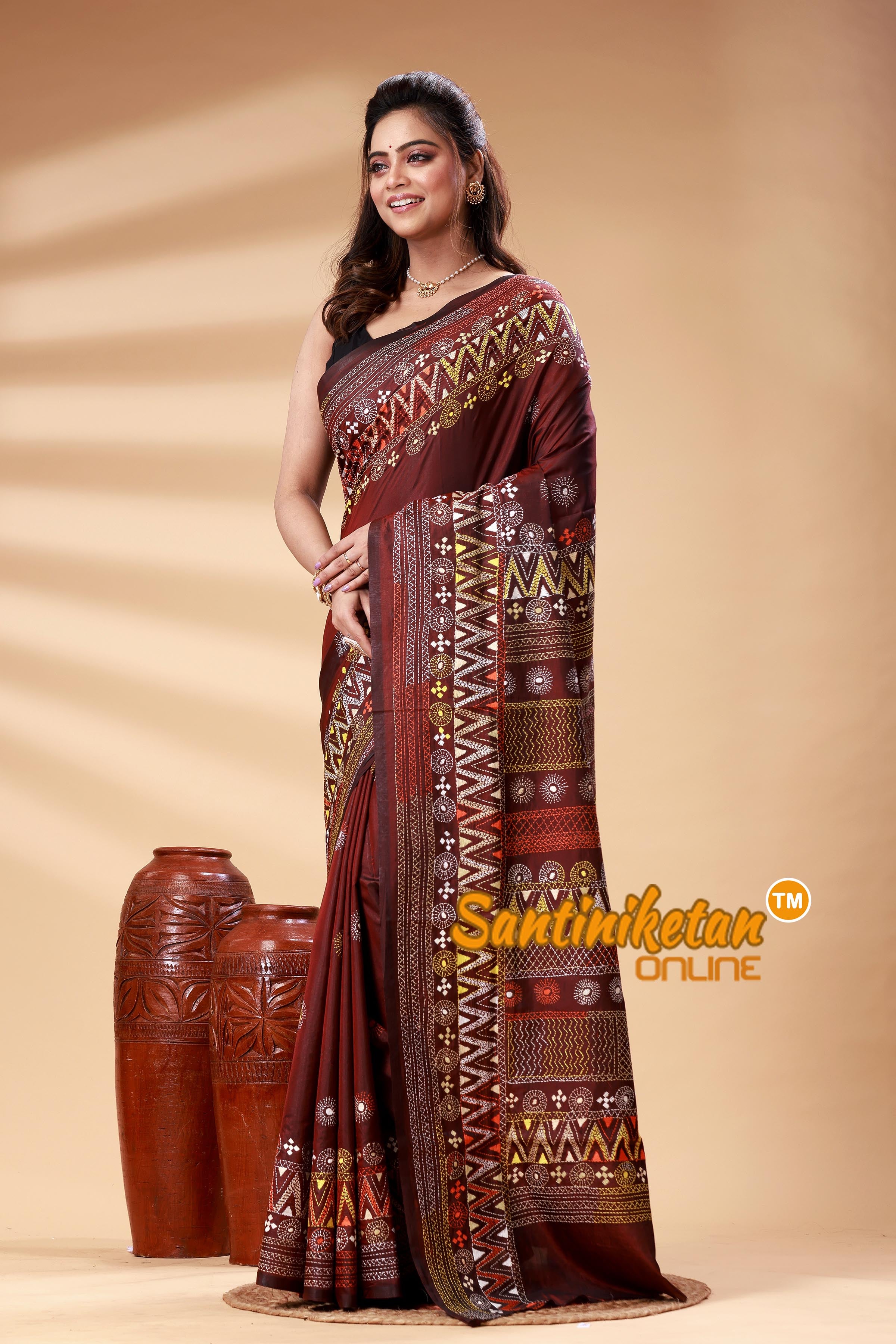 Bangalore Silk Lambani Stitch Saree SN202525298