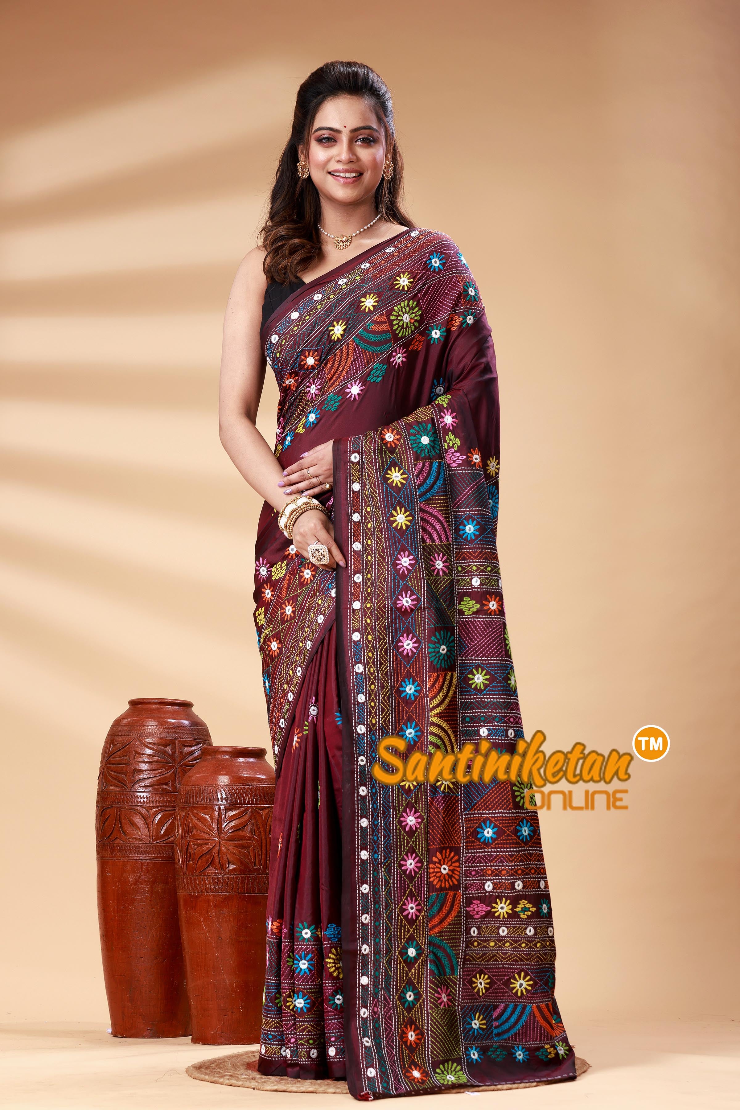 Bangalore Silk Lambani Stitch Saree SN202525304