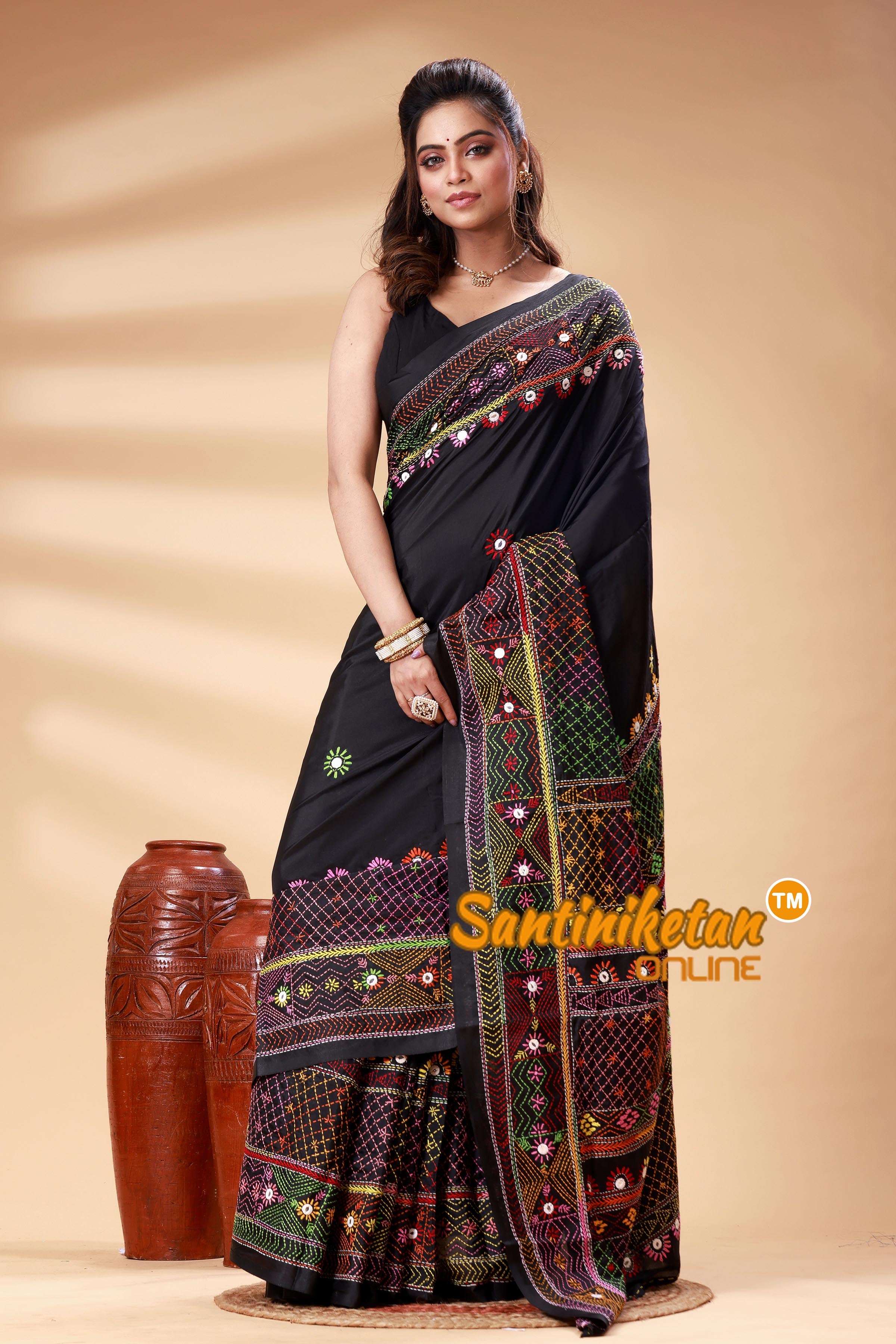 Bangalore Silk Lambani Stitch Saree SN202525359