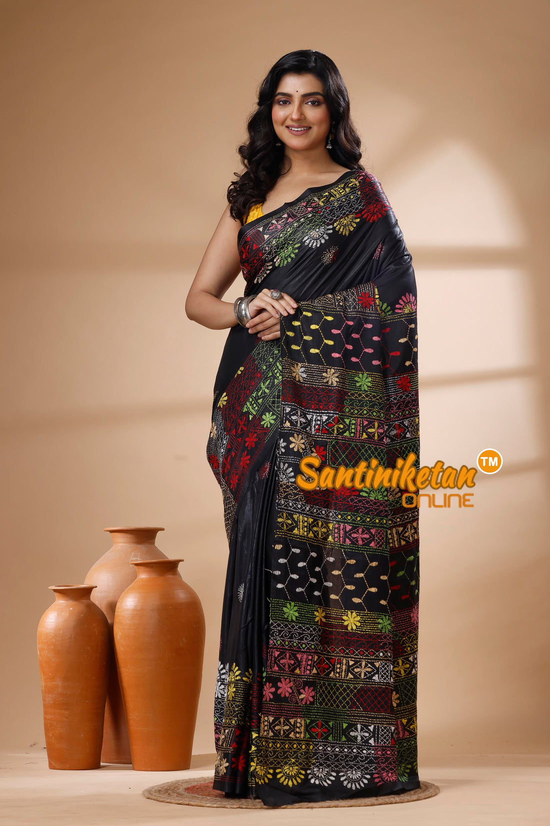 Bangalore Silk Lambani Stitch Saree SN202625903