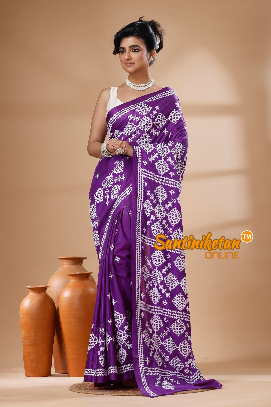 Bangalore Silk Gujrati Stitch Saree SN202626156