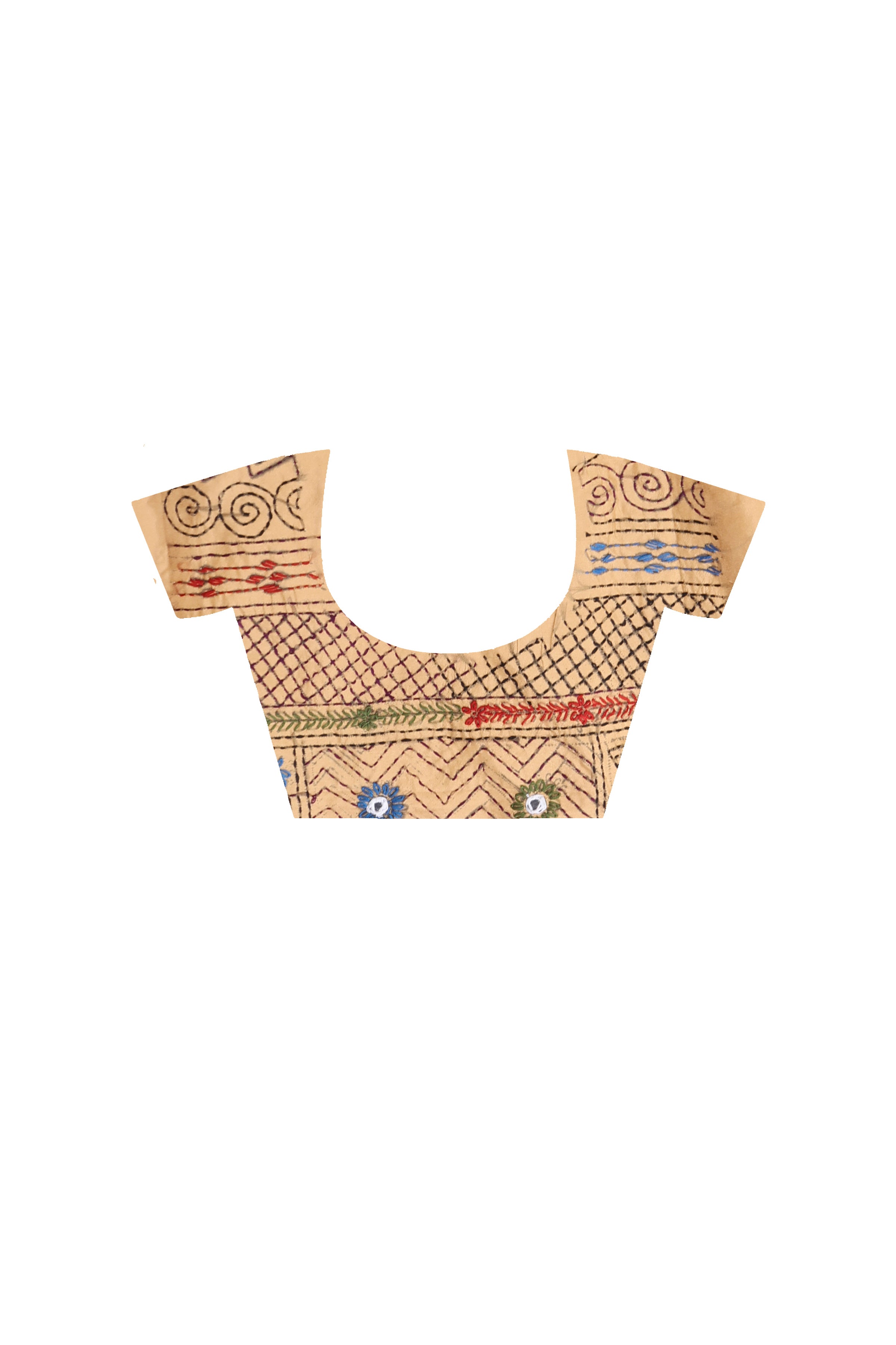 Bangalore Silk Lambani Stitch Saree