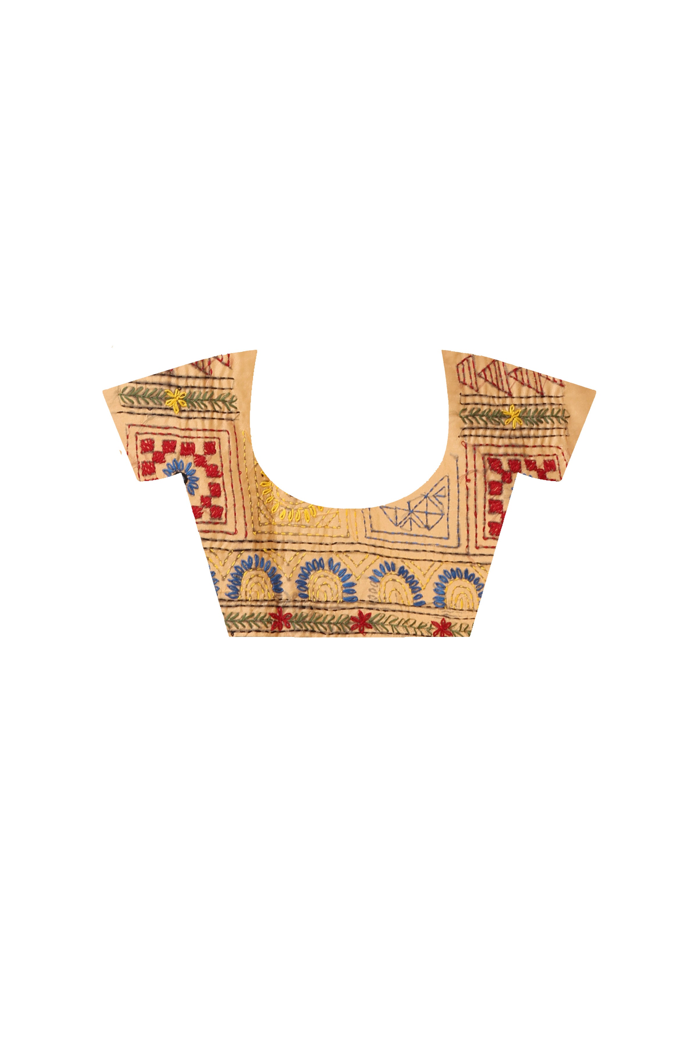 Bangalore Silk Lambani Stitch Saree