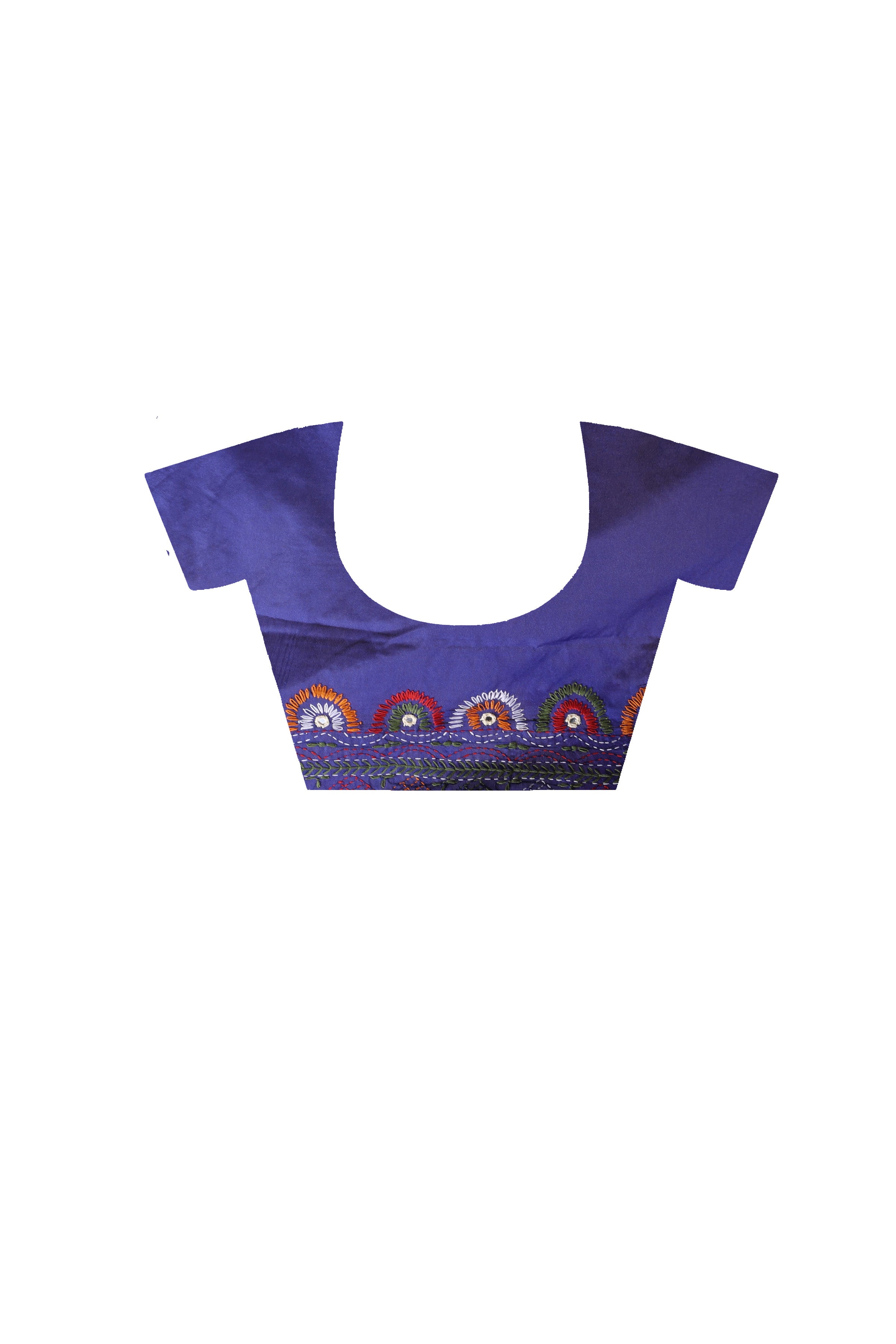 Bangalore Silk Lambani Stitch Saree