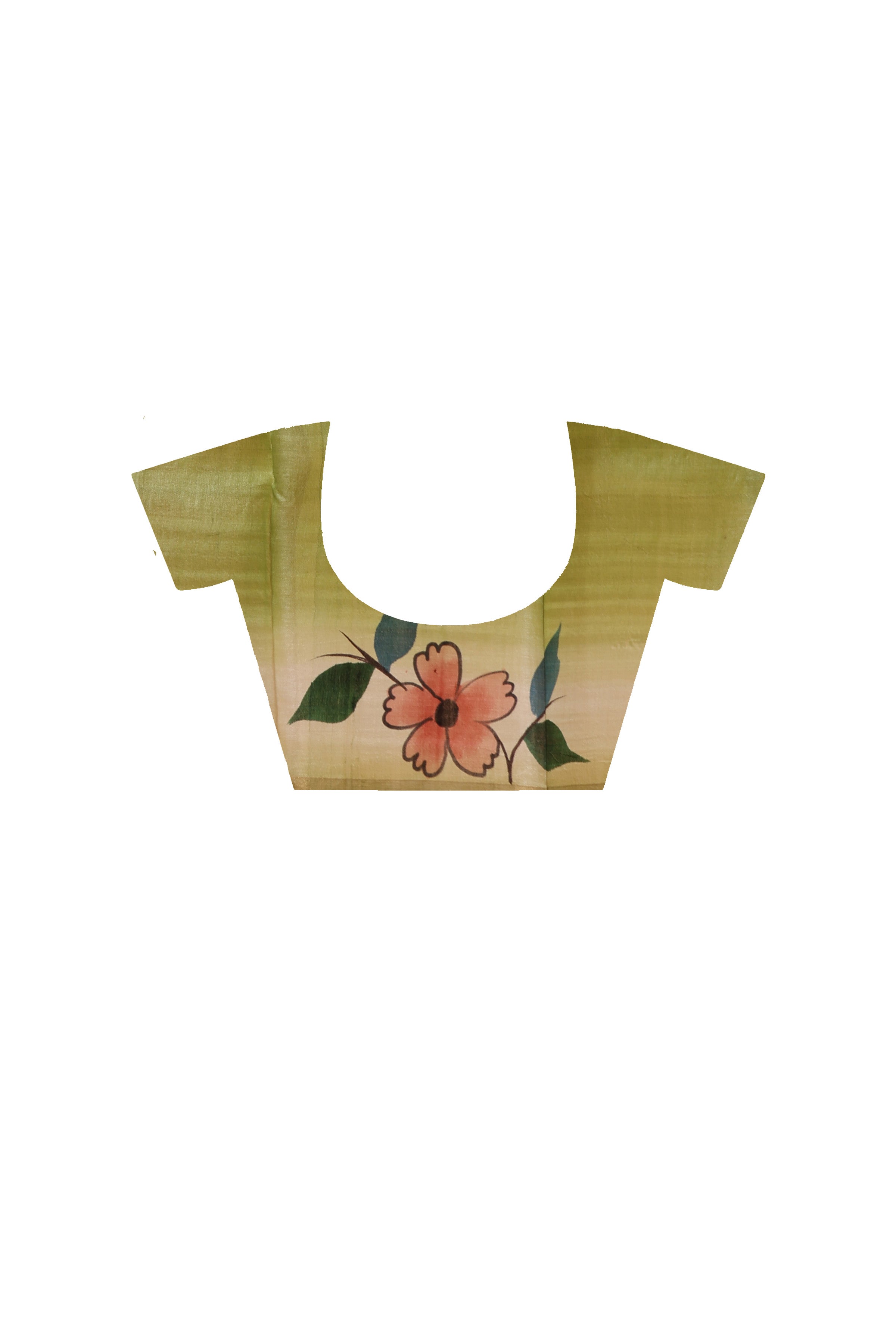 Pure Zari Tussar Hand Painted Saree SN2630094