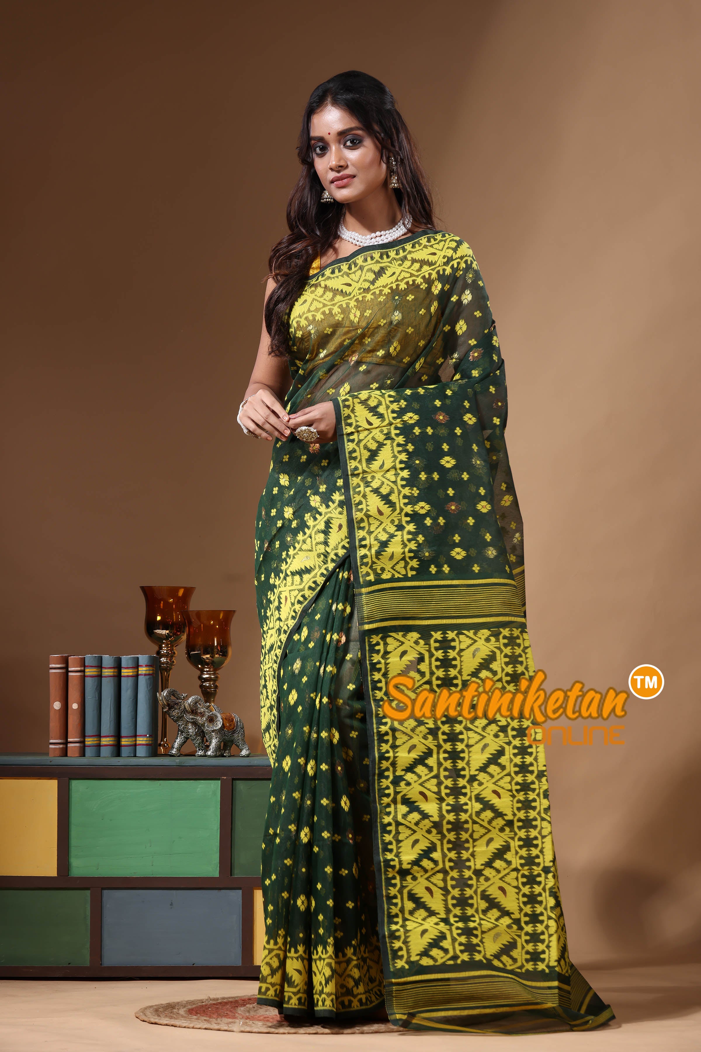 Resham Dhakai Jamdani SN2630953