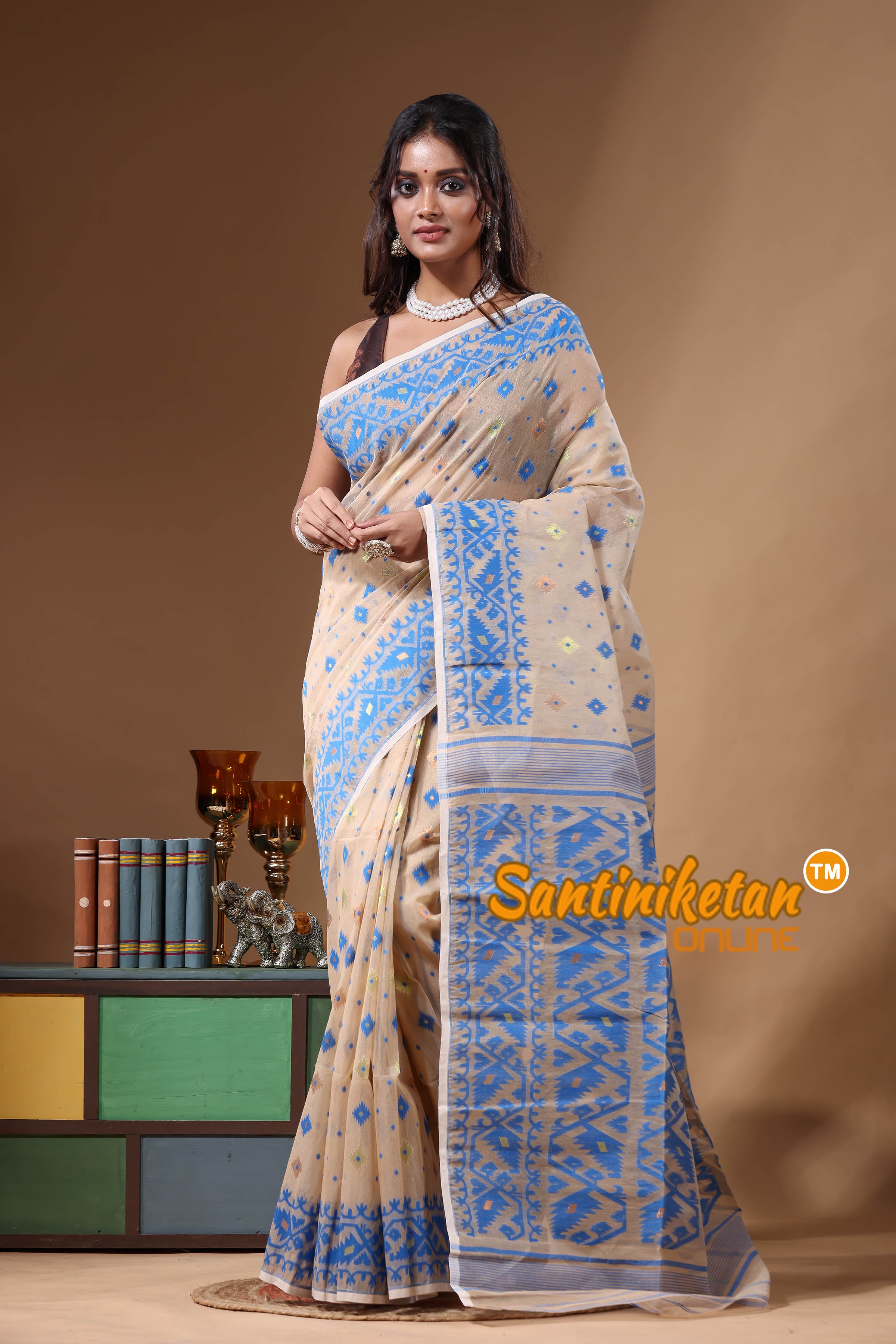 Resham Dhakai Jamdani SN2630974