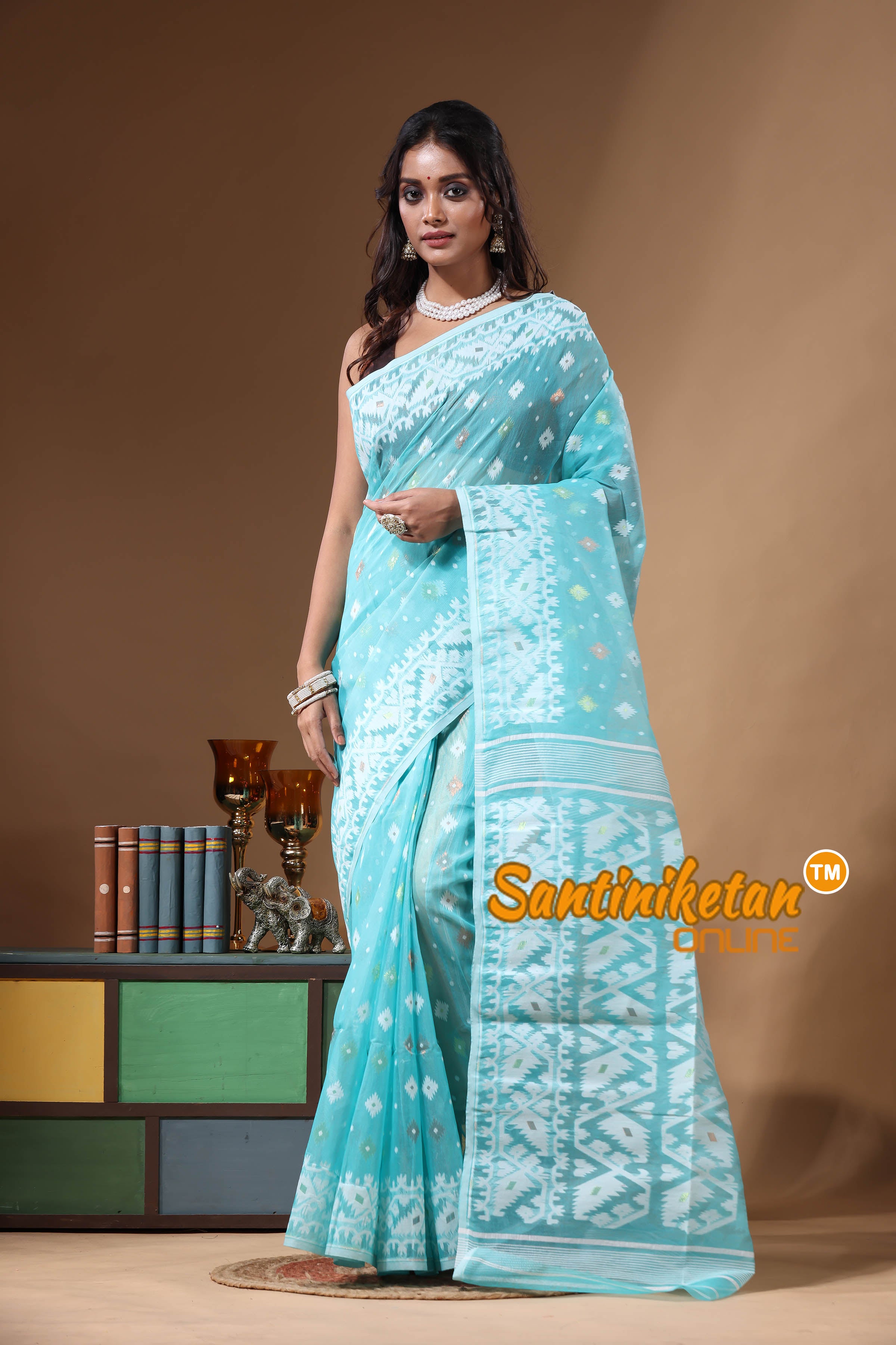 Resham Dhakai Jamdani SN2630979