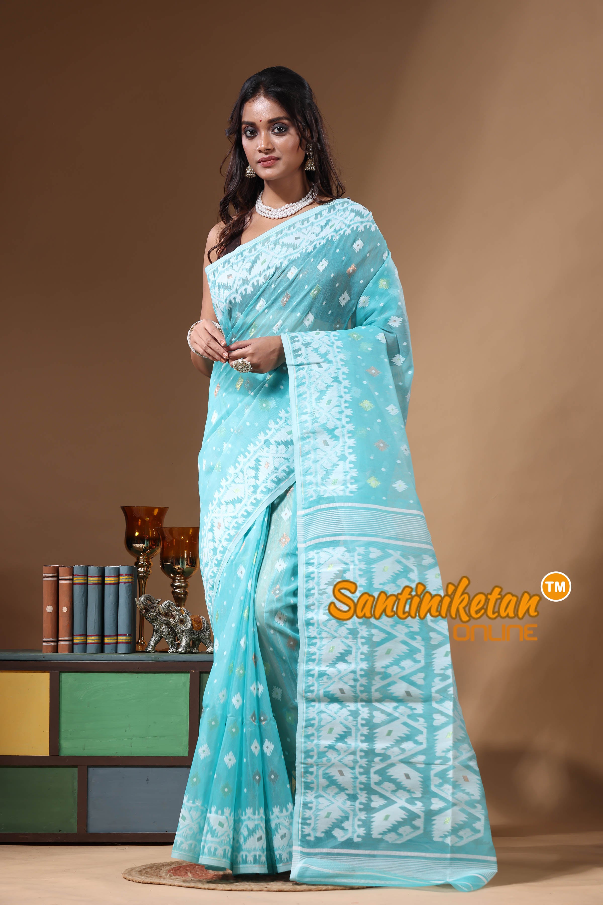 Resham Dhakai Jamdani SN2630979