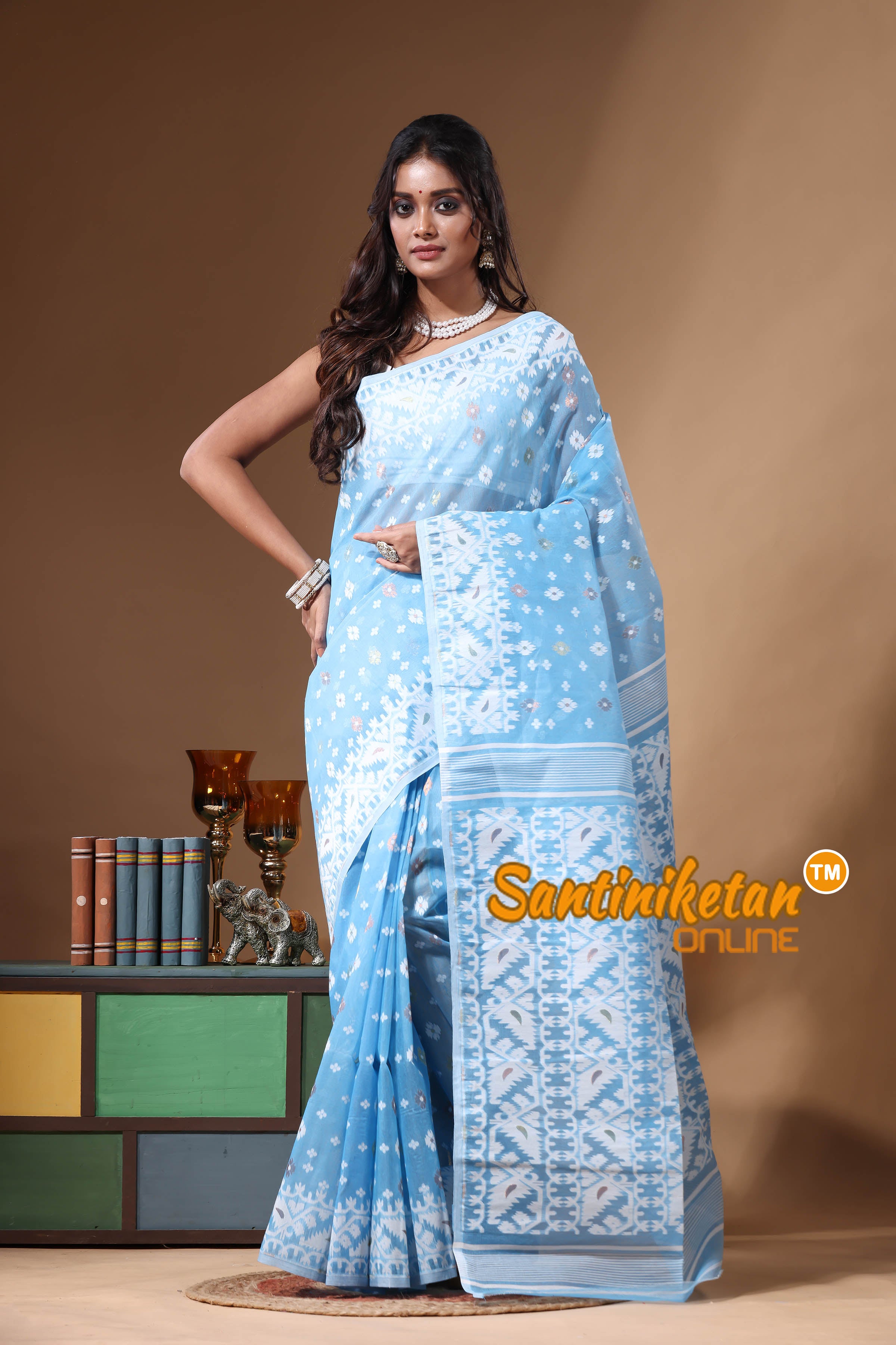 Resham Dhakai Jamdani SN2631016