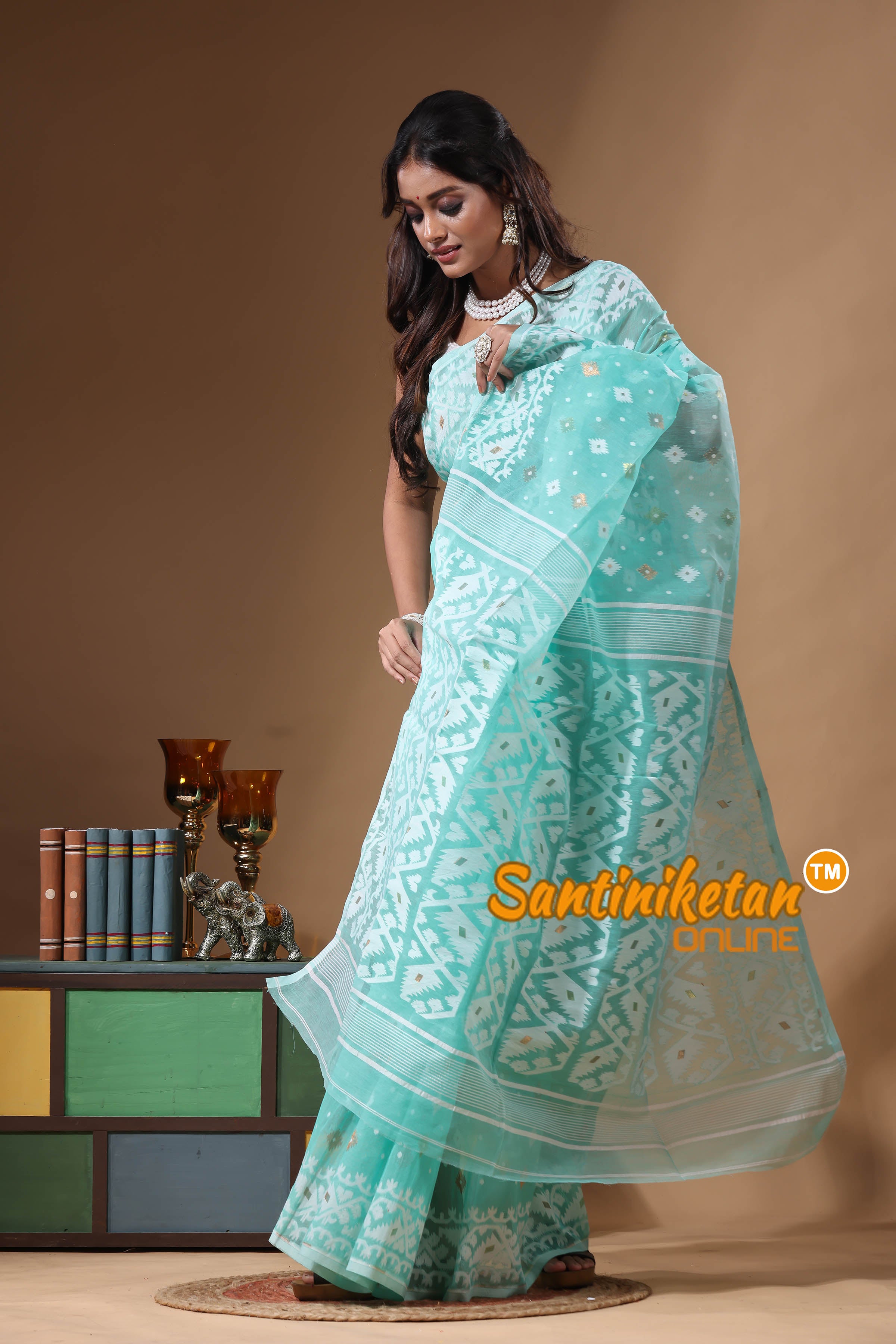 Resham Dhakai Jamdani SN2631054