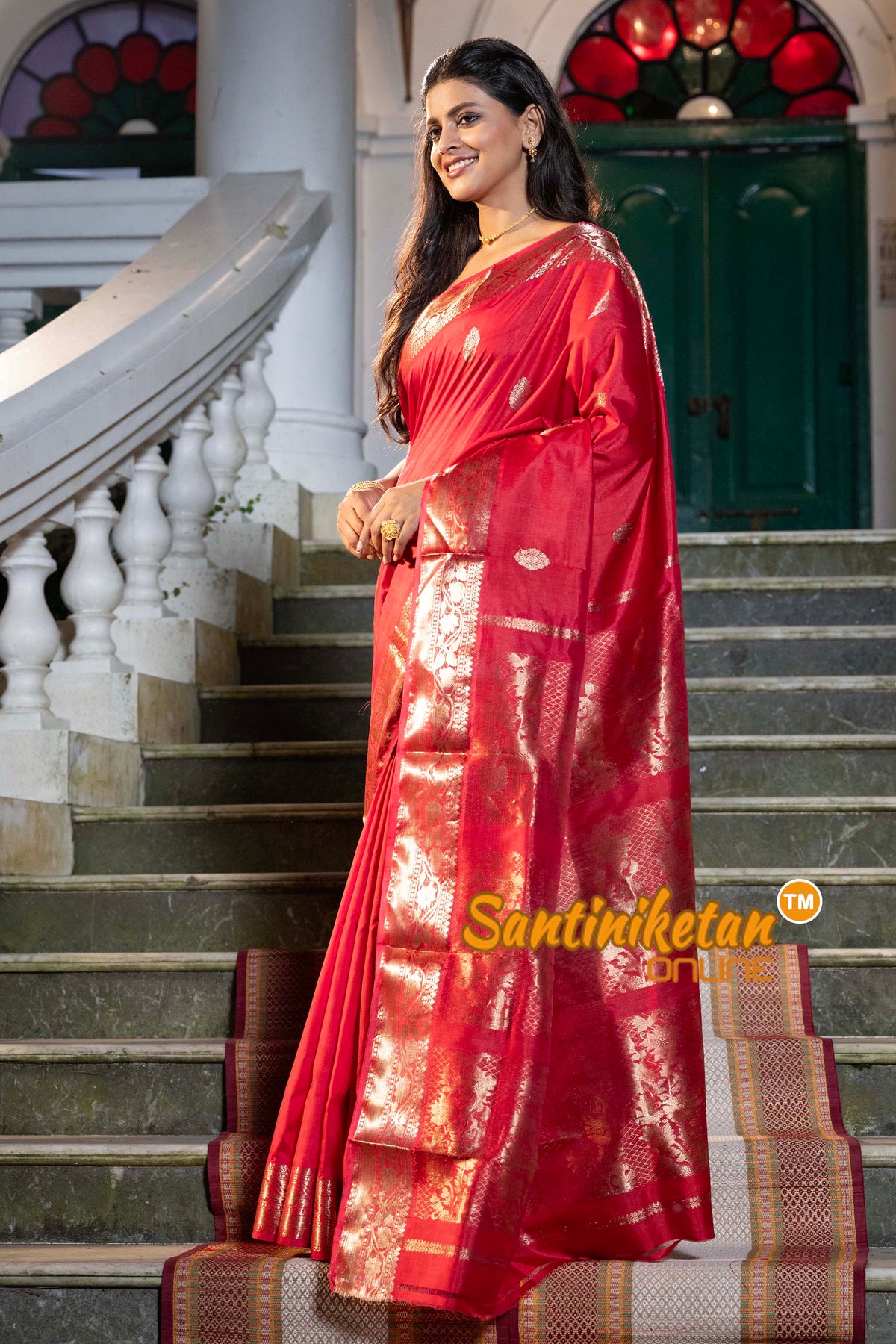 Swarnachri Design Garad Silk Saree with Blouse SN2631952
