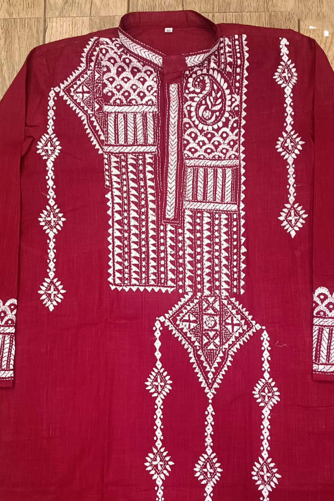 Cotton Kantha Stitch (Hand Embroidery) Panjabi