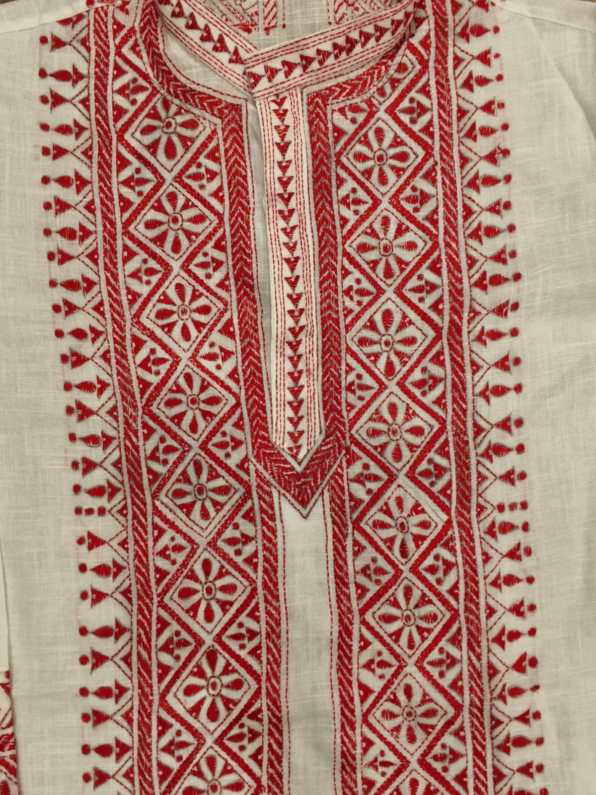 Cotton Kantha Stitch (Hand Embroidery) Panjabi