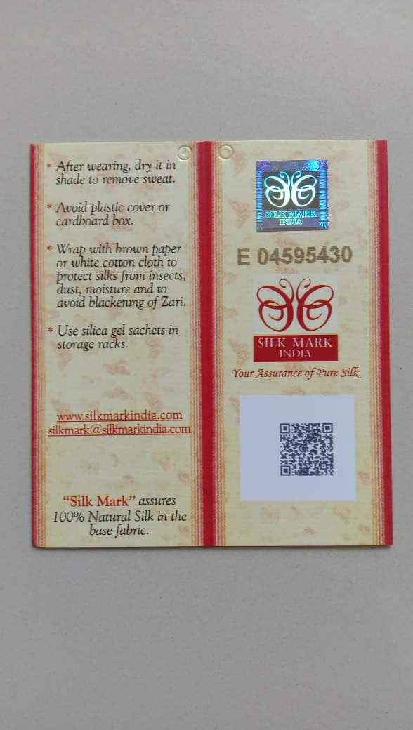 Pure Bangalore Silk Gujrati Stitch Saree SN202310658