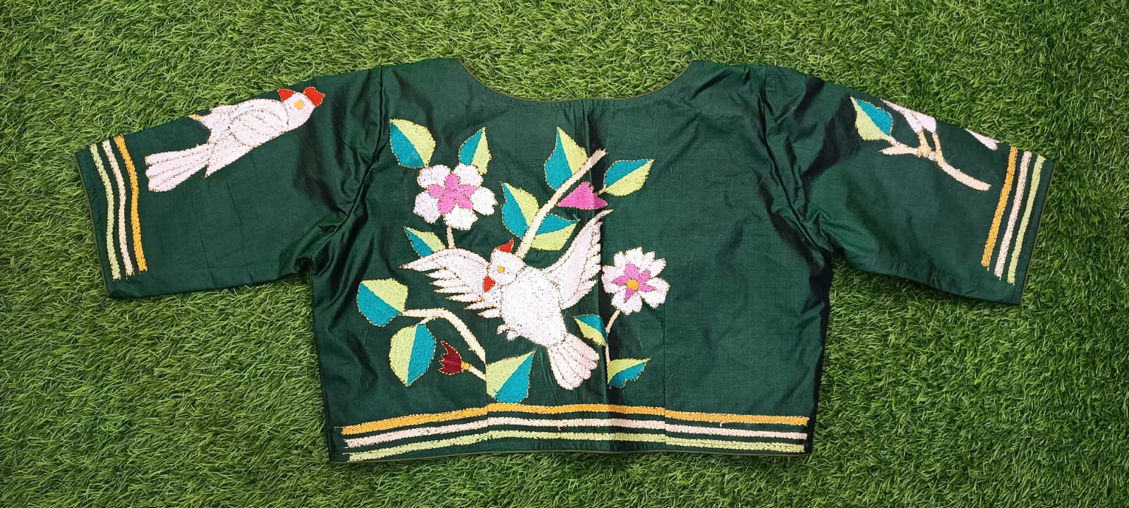 Kantha Stitch Blouse SN2023WP024