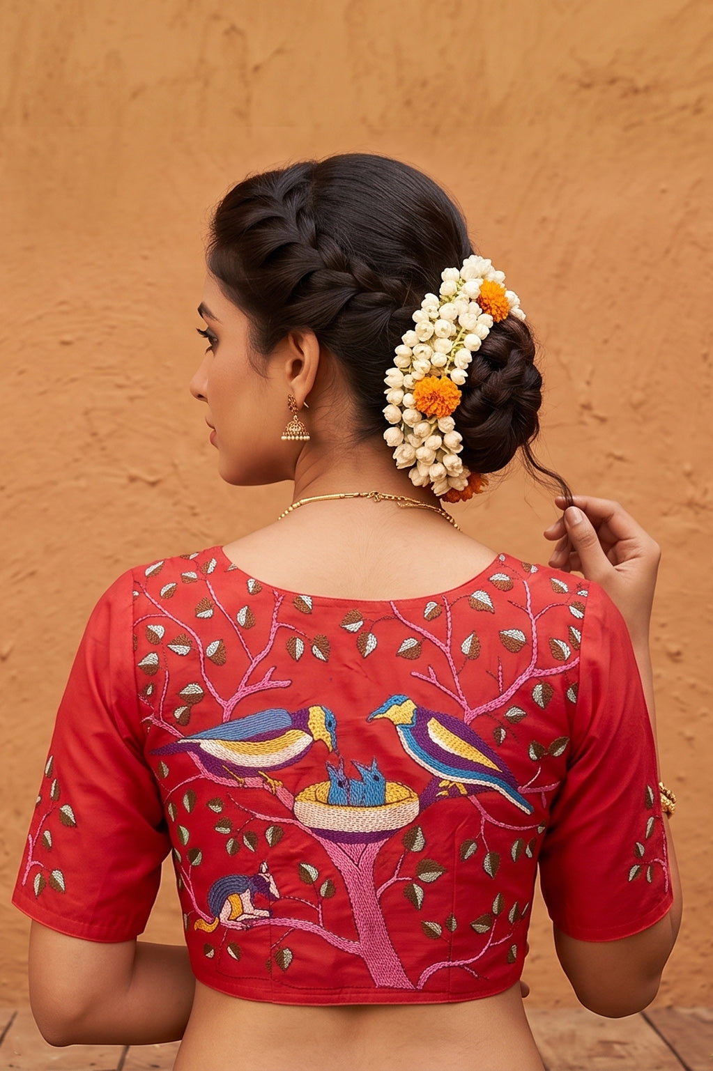 Kantha Stitch Blouse SN2023WP025