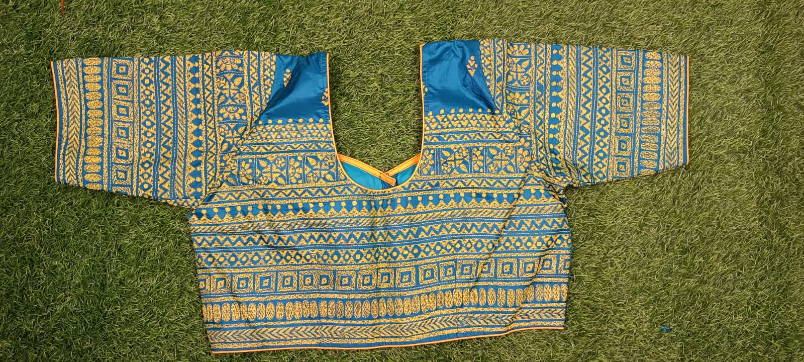 Kantha Stitch Blouse SN2023WP02