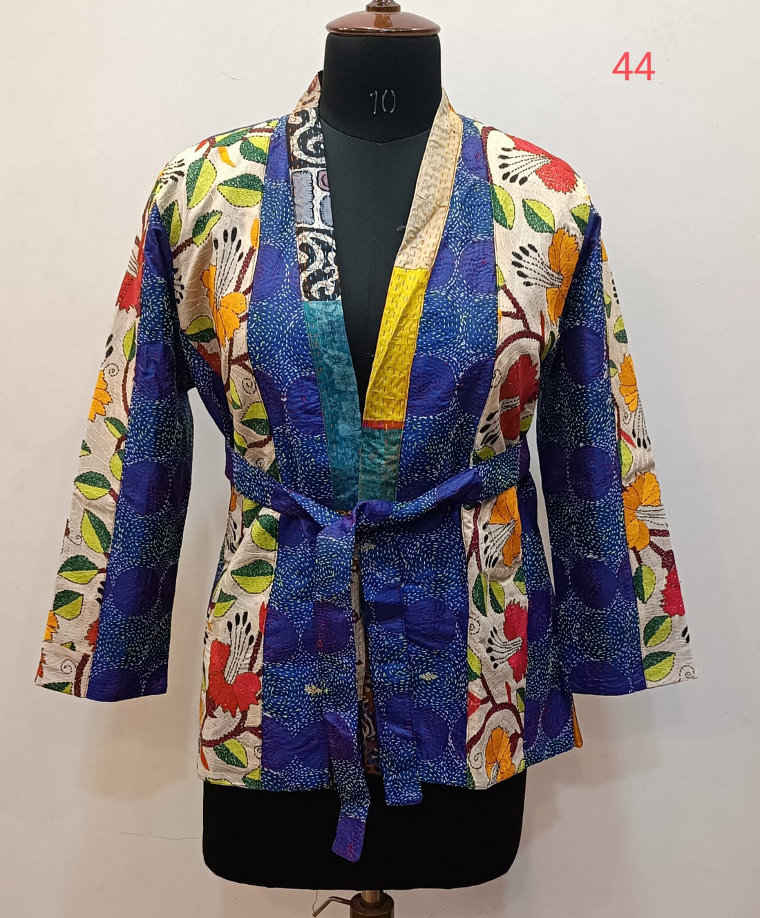 Tussar Kantha Stitch Women&