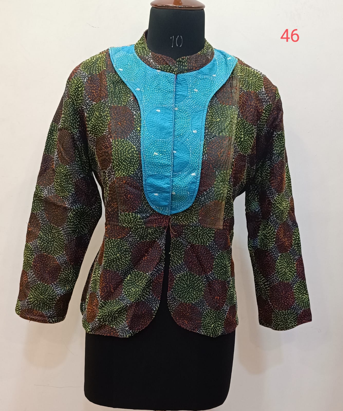 Tussar Kantha Stitch Women&