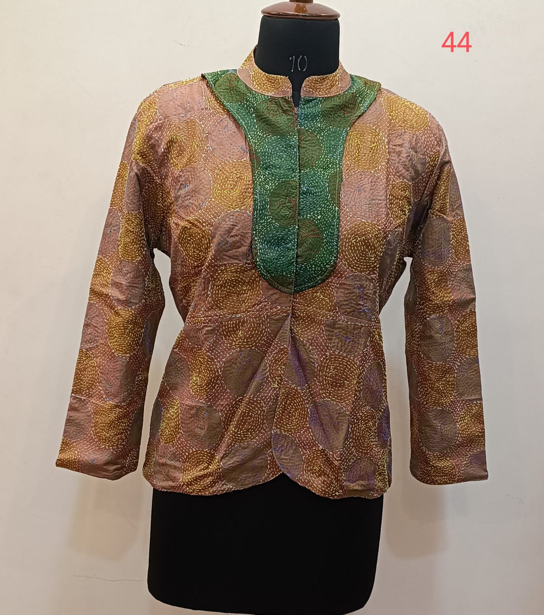 Tussar Kantha Stitch Women&